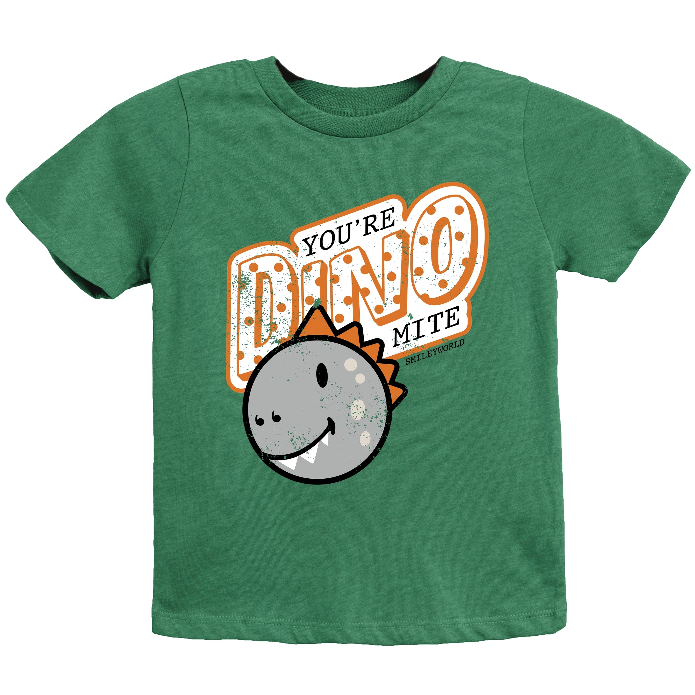 SmileyWorld You're Dino-Mite - Youth Short Sleeve Graphic T-Shirt