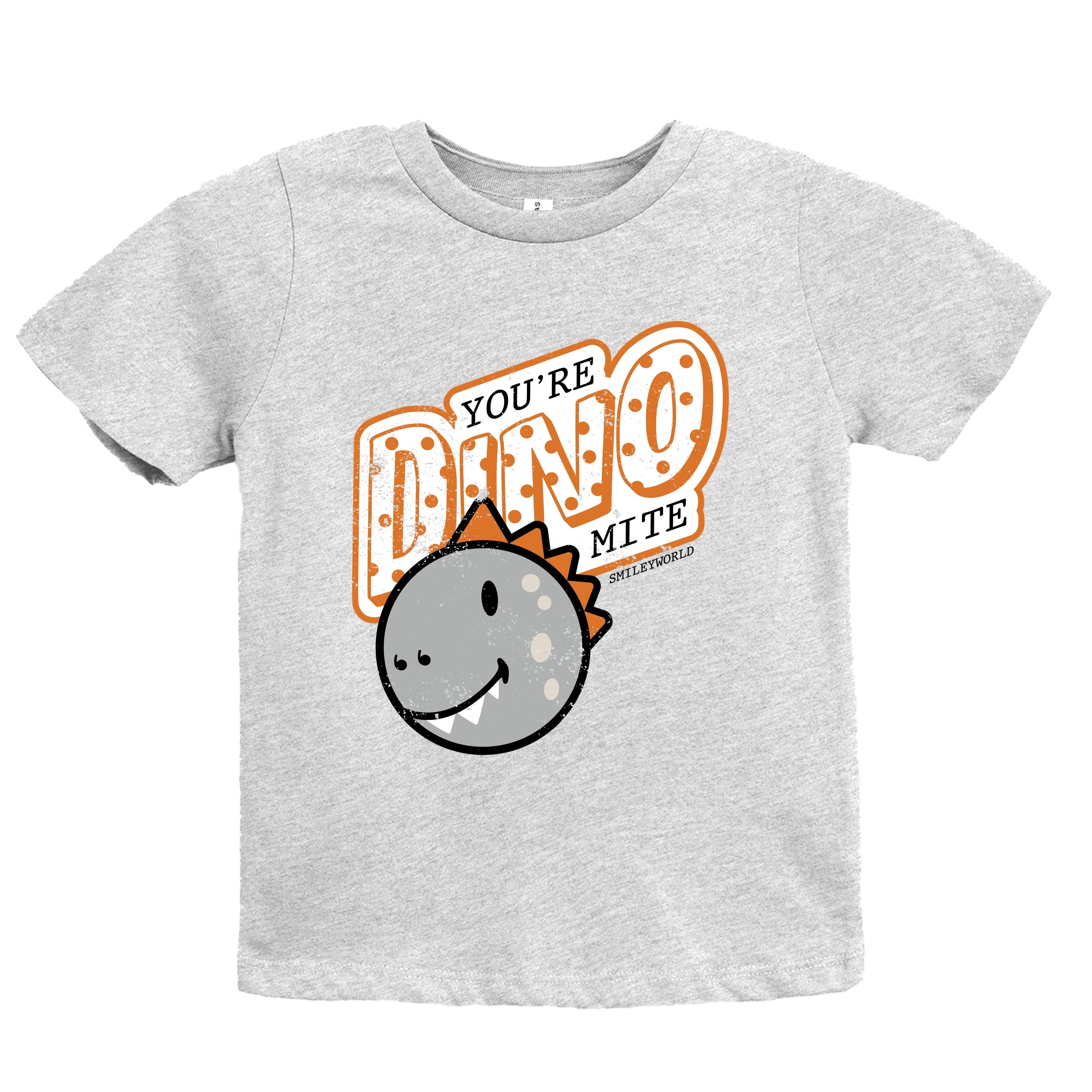 SmileyWorld You're Dino-Mite - Youth Short Sleeve Graphic T-Shirt