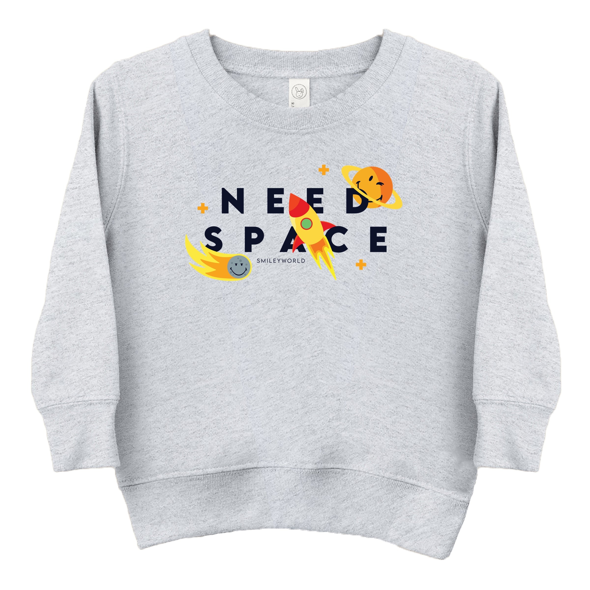 SmileyWorld Need Space - Toddler Graphic Sweatshirt