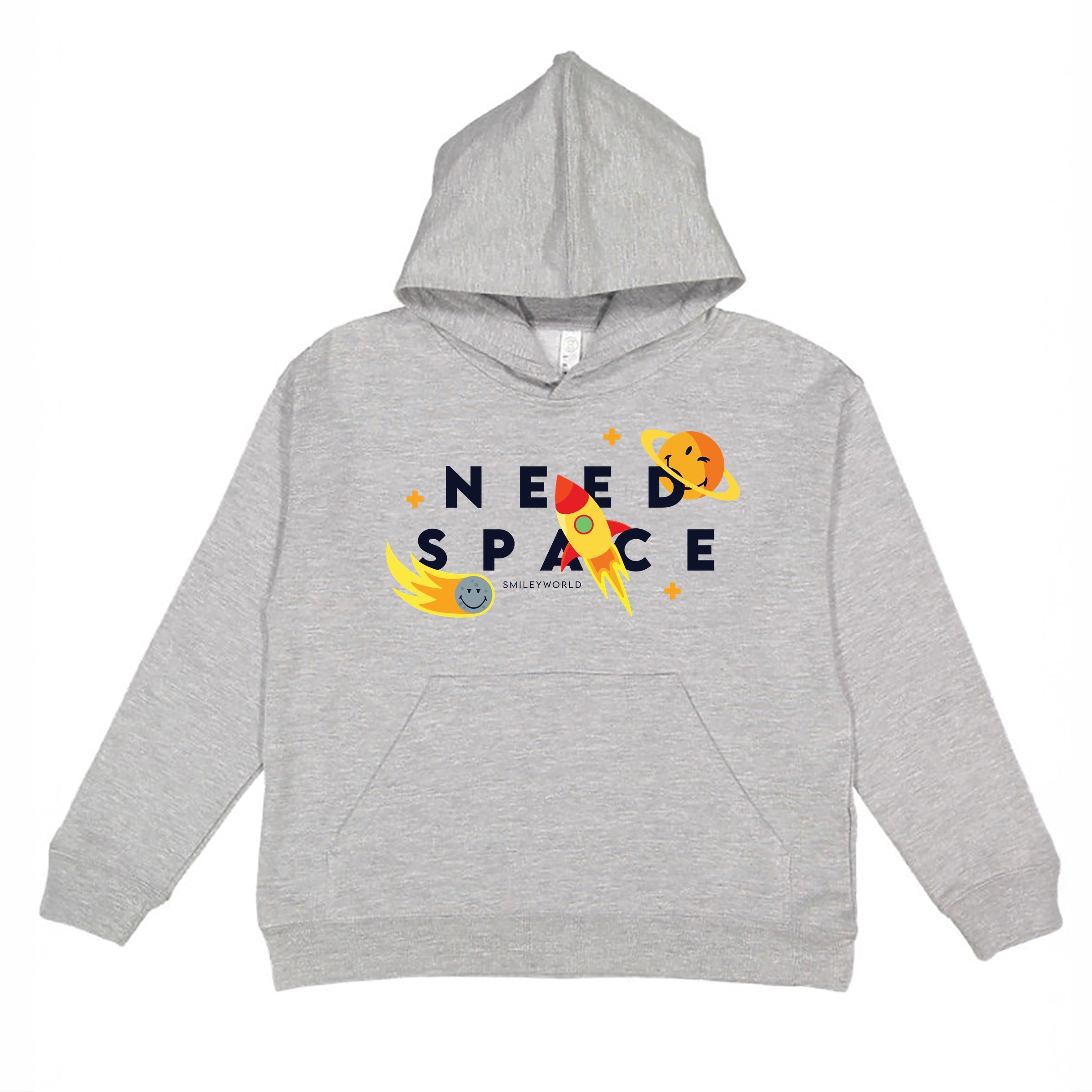 SmileyWorld Need Space - Youth Graphic Hoodie