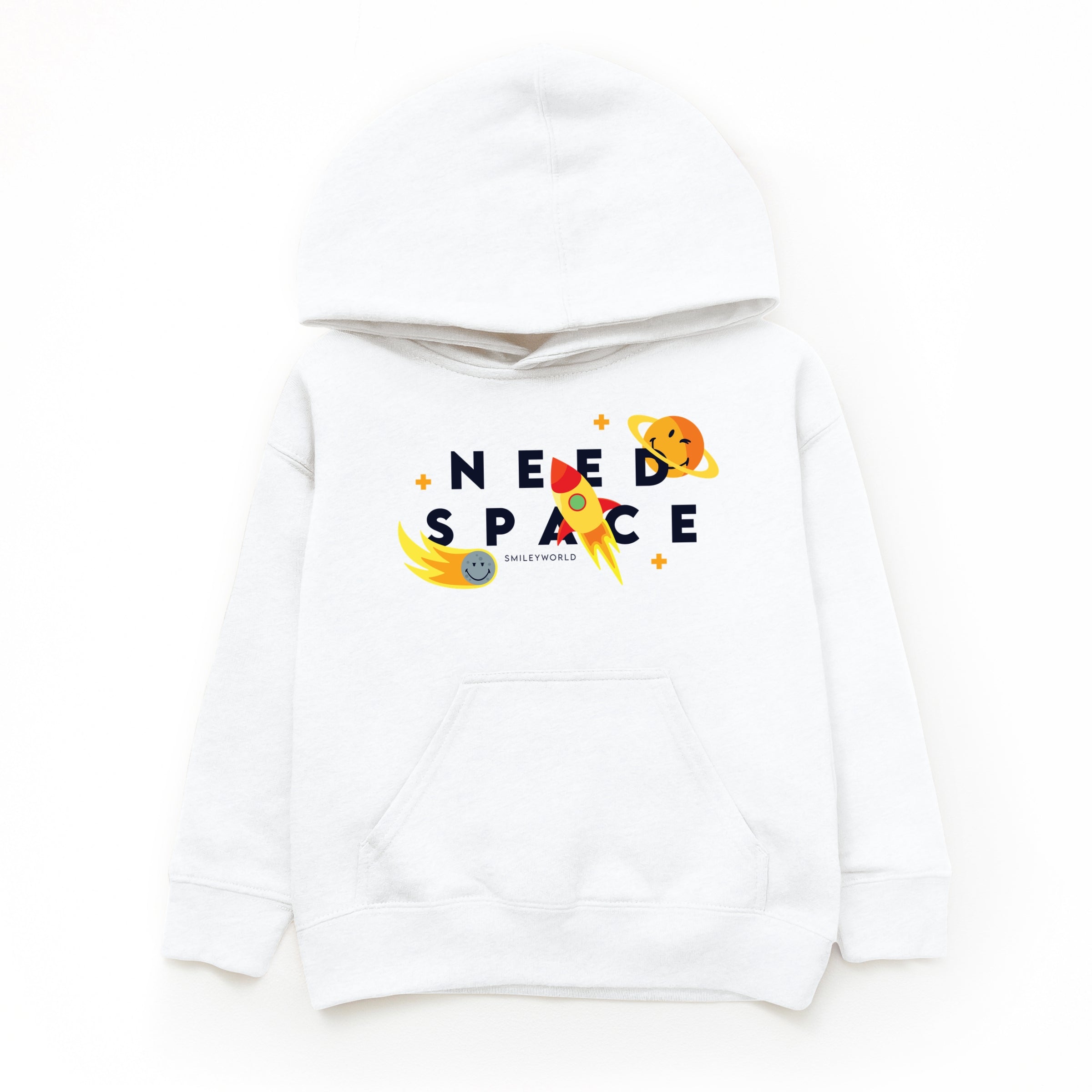 SmileyWorld Need Space - Youth Graphic Hoodie