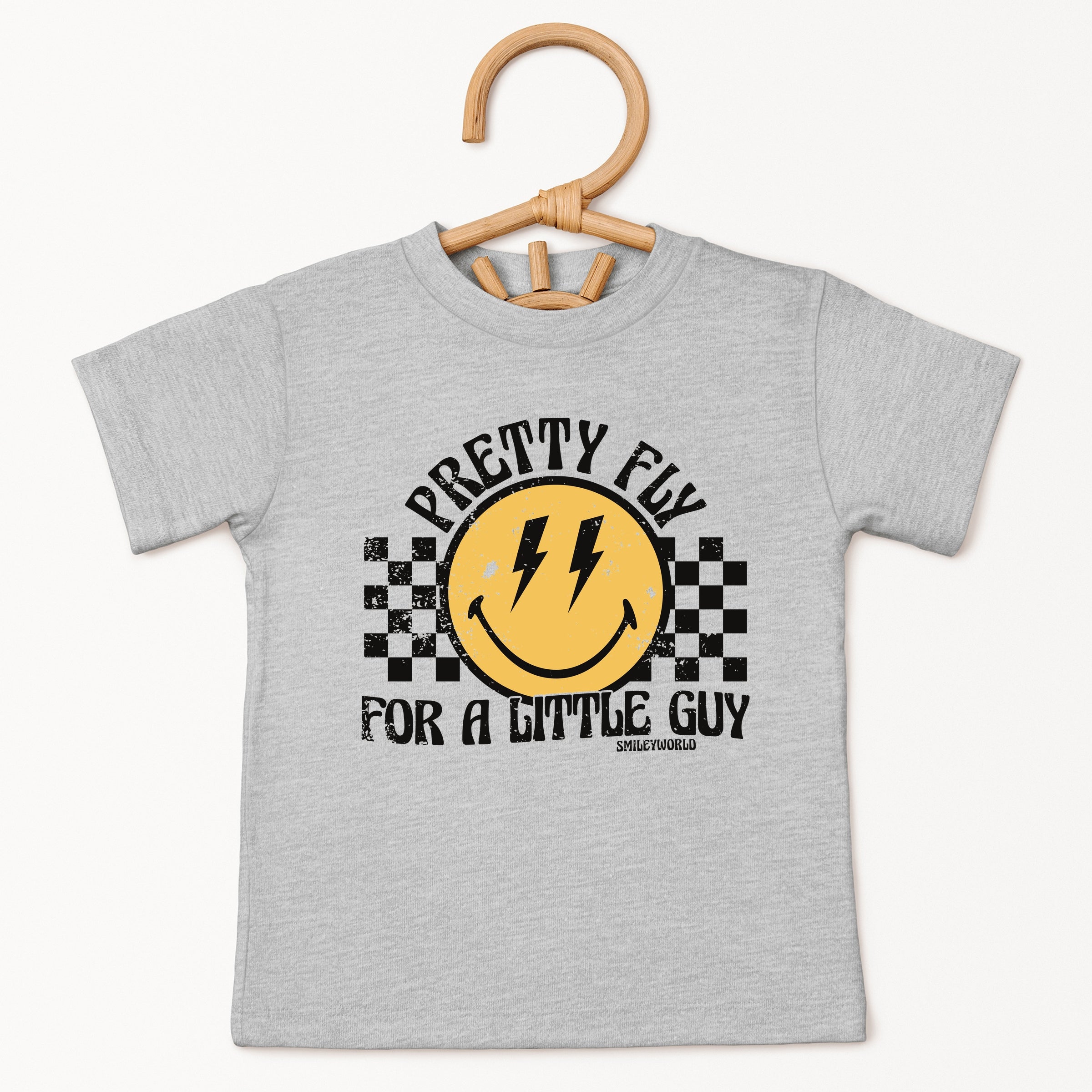 SmileyWorld Pretty Fly For A Little Guy - Toddler Short Sleeve Graphic T-Shirt