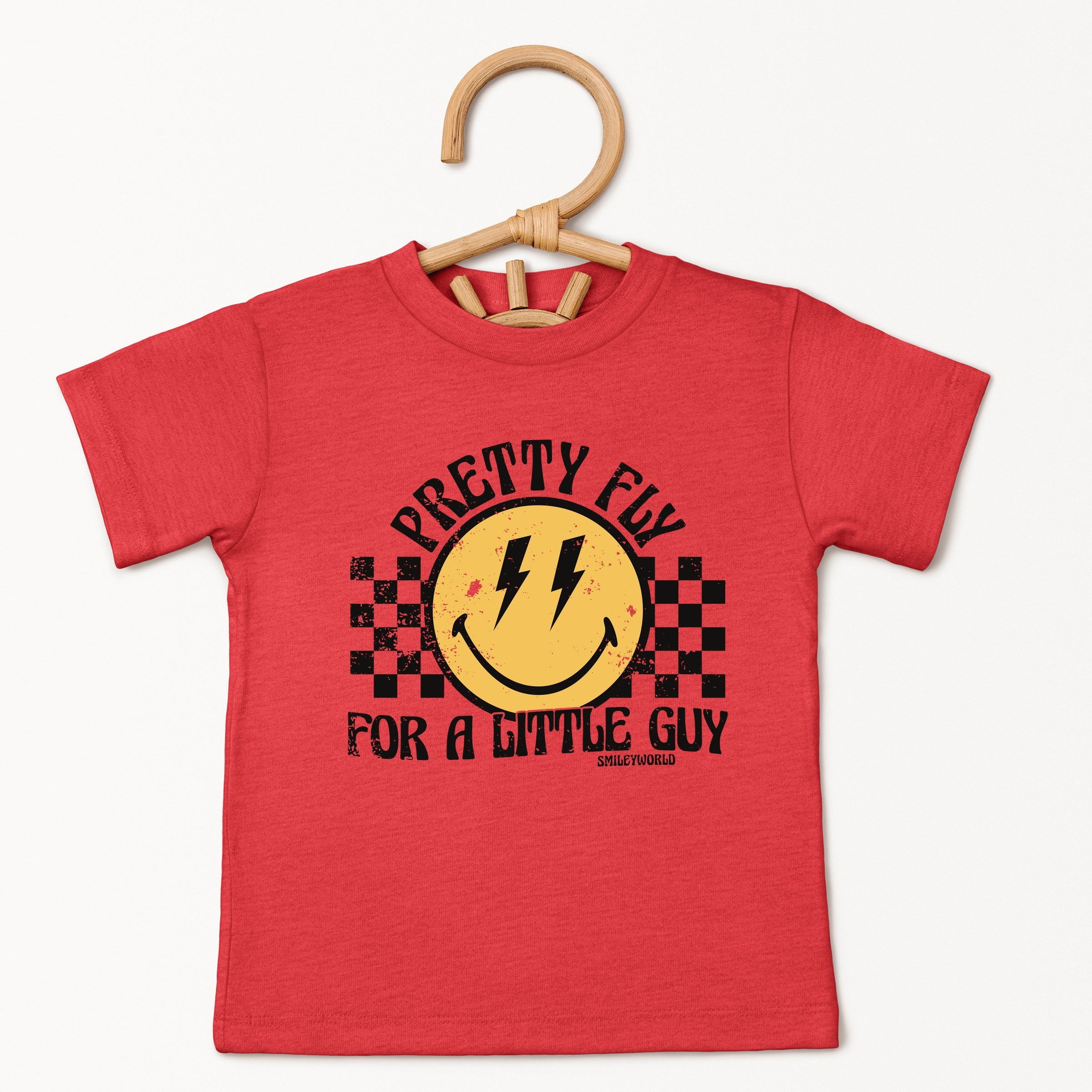 SmileyWorld Pretty Fly For A Little Guy - Toddler Short Sleeve Graphic T-Shirt