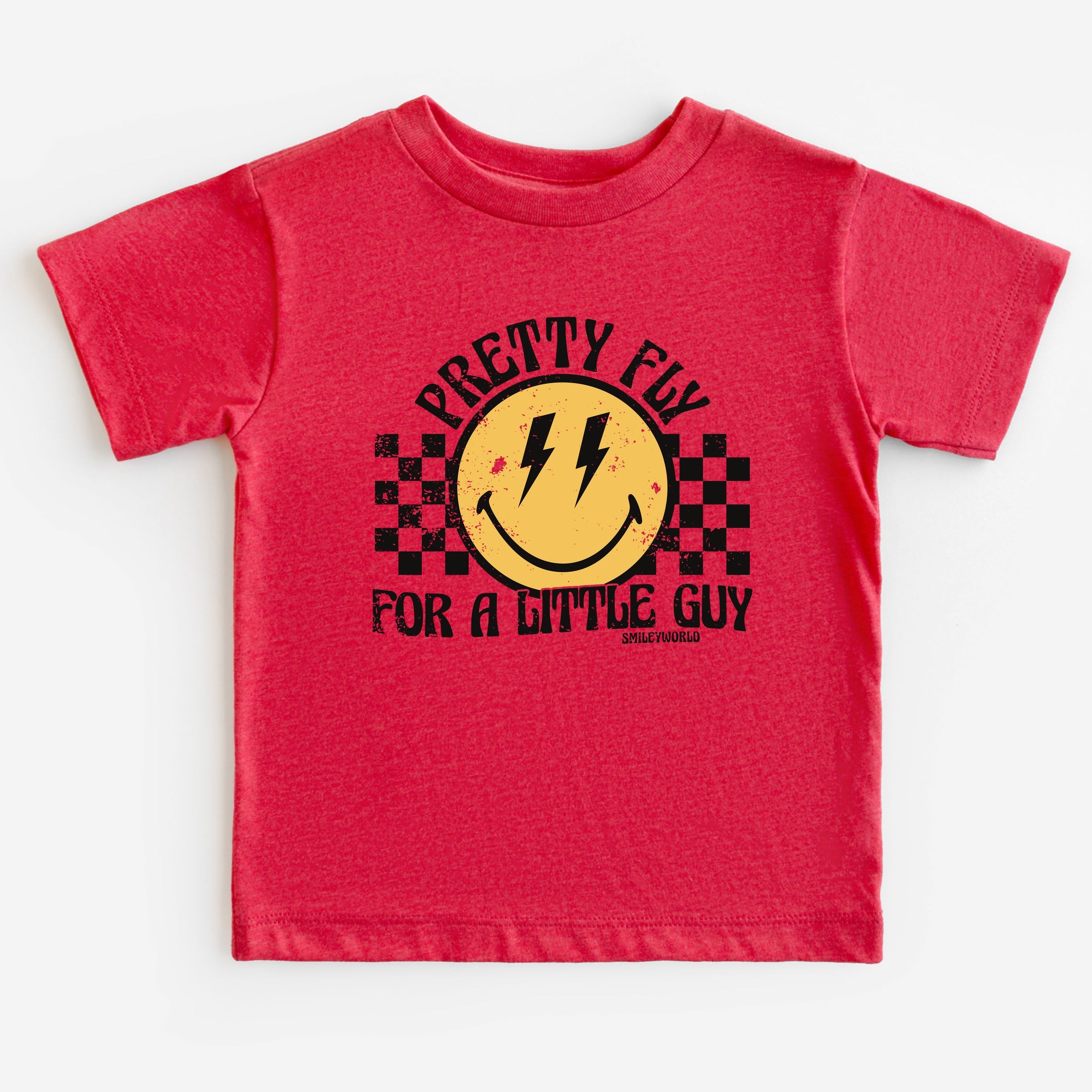 SmileyWorld Pretty Fly For A Little Guy - Toddler Short Sleeve Graphic T-Shirt