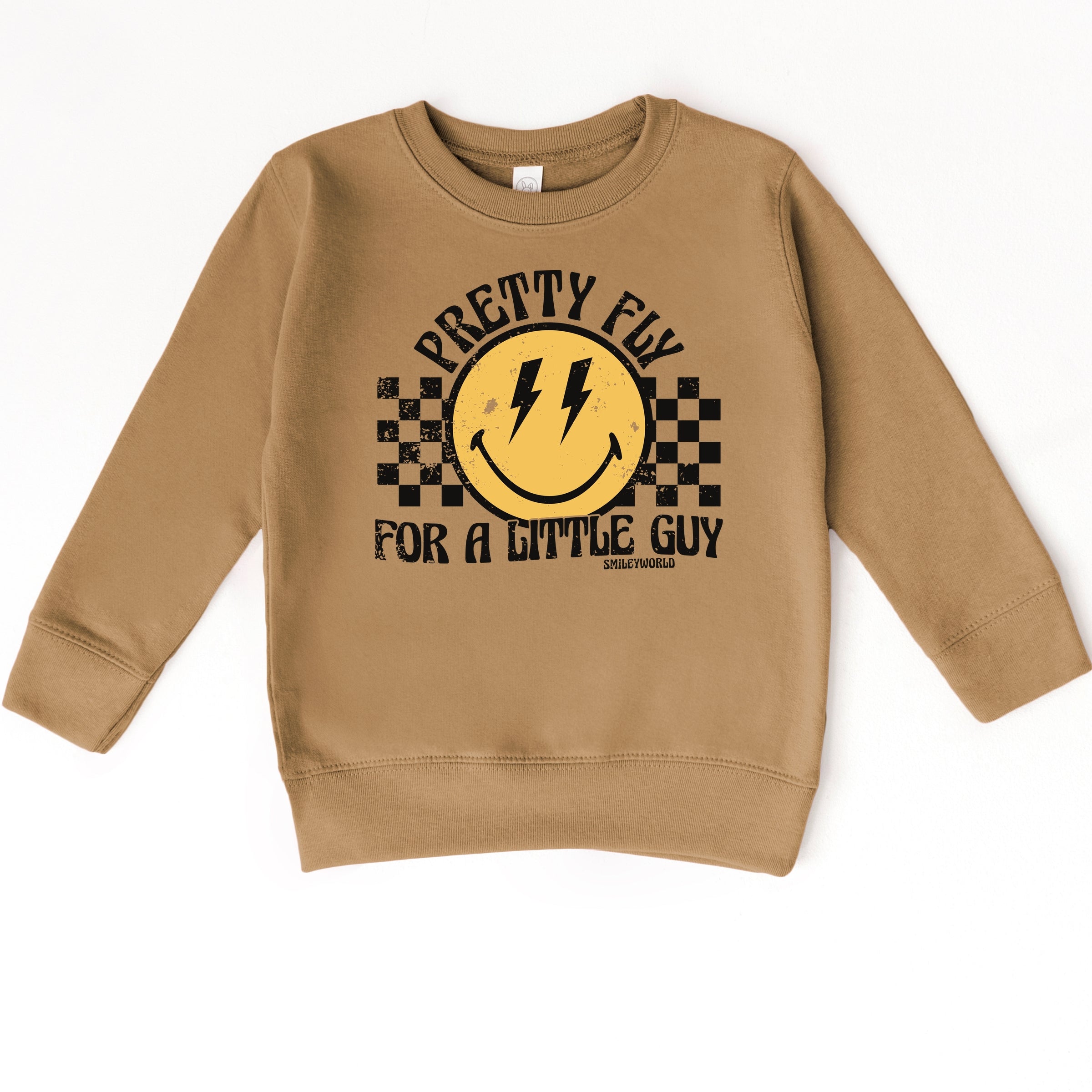 SmileyWorld Pretty Fly For A Little Guy - Toddler Graphic Sweatshirt