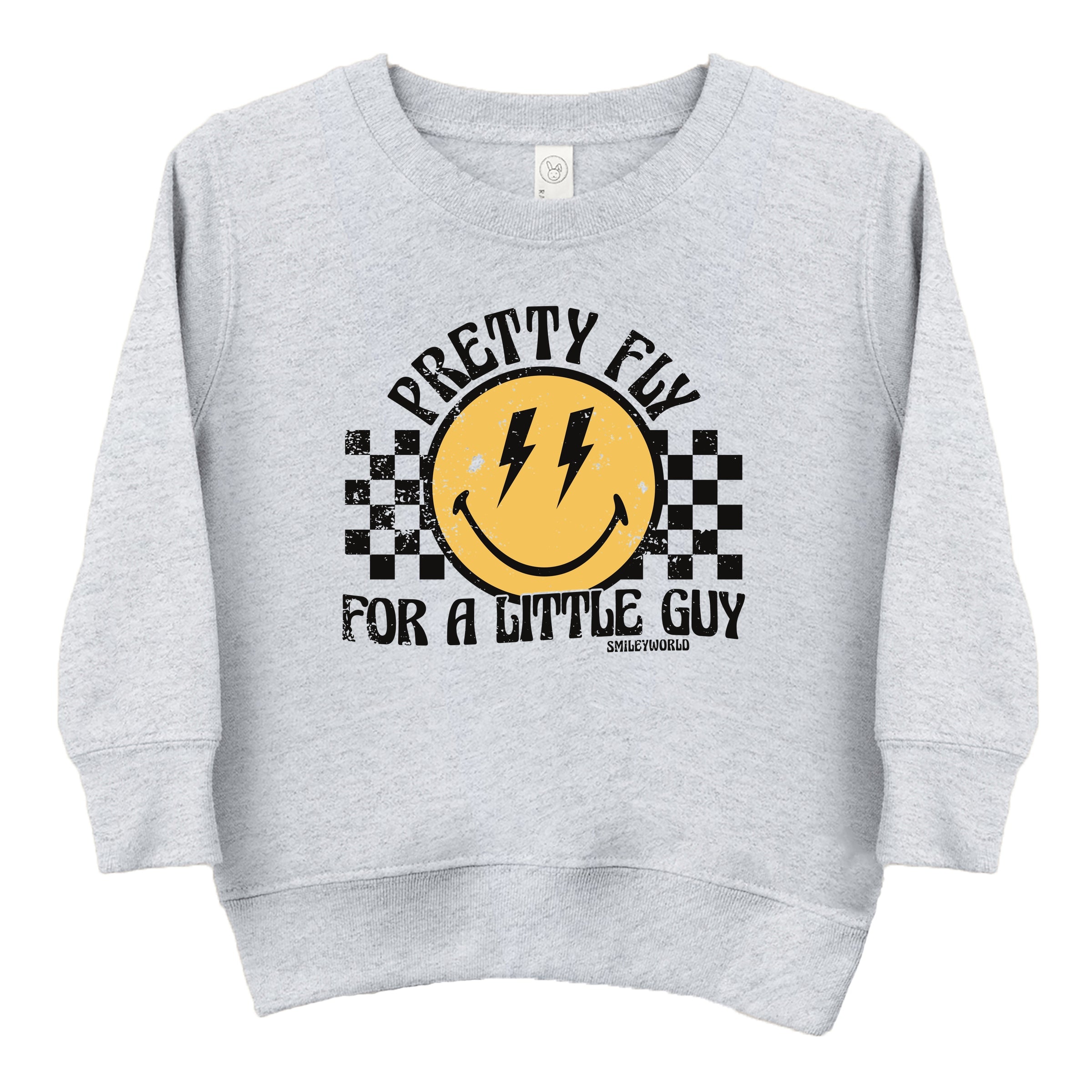 SmileyWorld Pretty Fly For A Little Guy - Toddler Graphic Sweatshirt