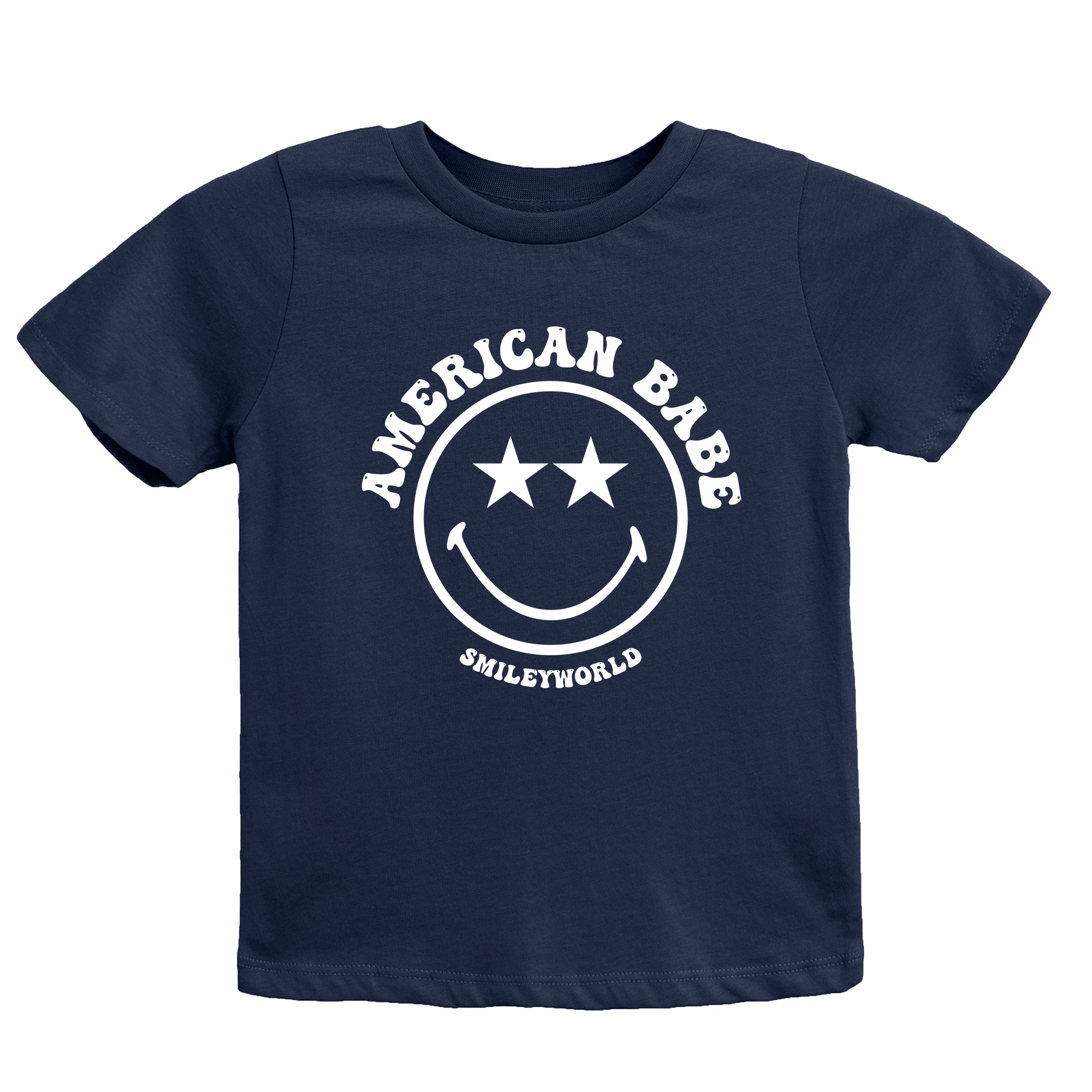 SmileyWorld American Babe - Youth Short Sleeve Graphic T-Shirt