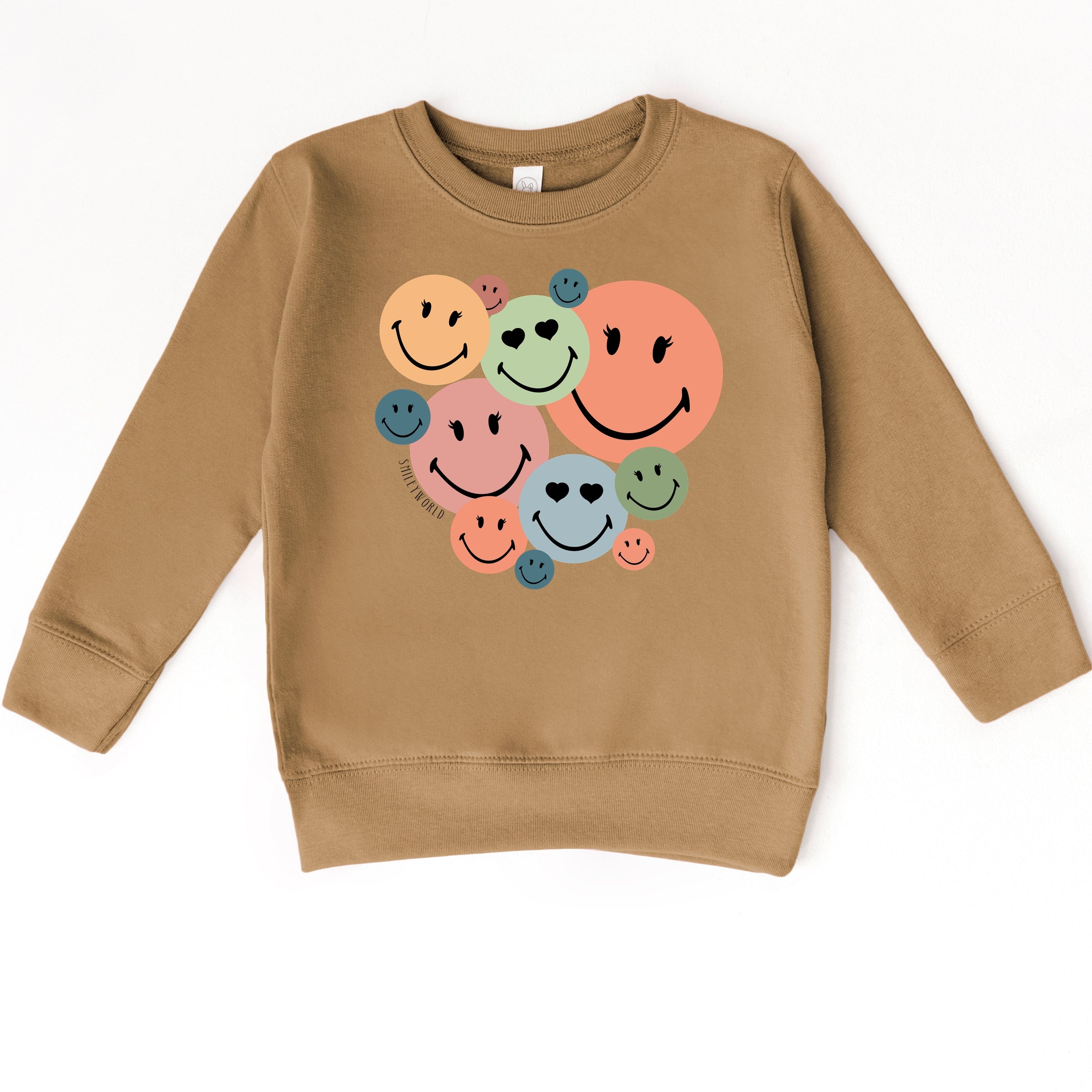 SmileyWorld Stacked Smiles - Toddler Graphic Sweatshirt