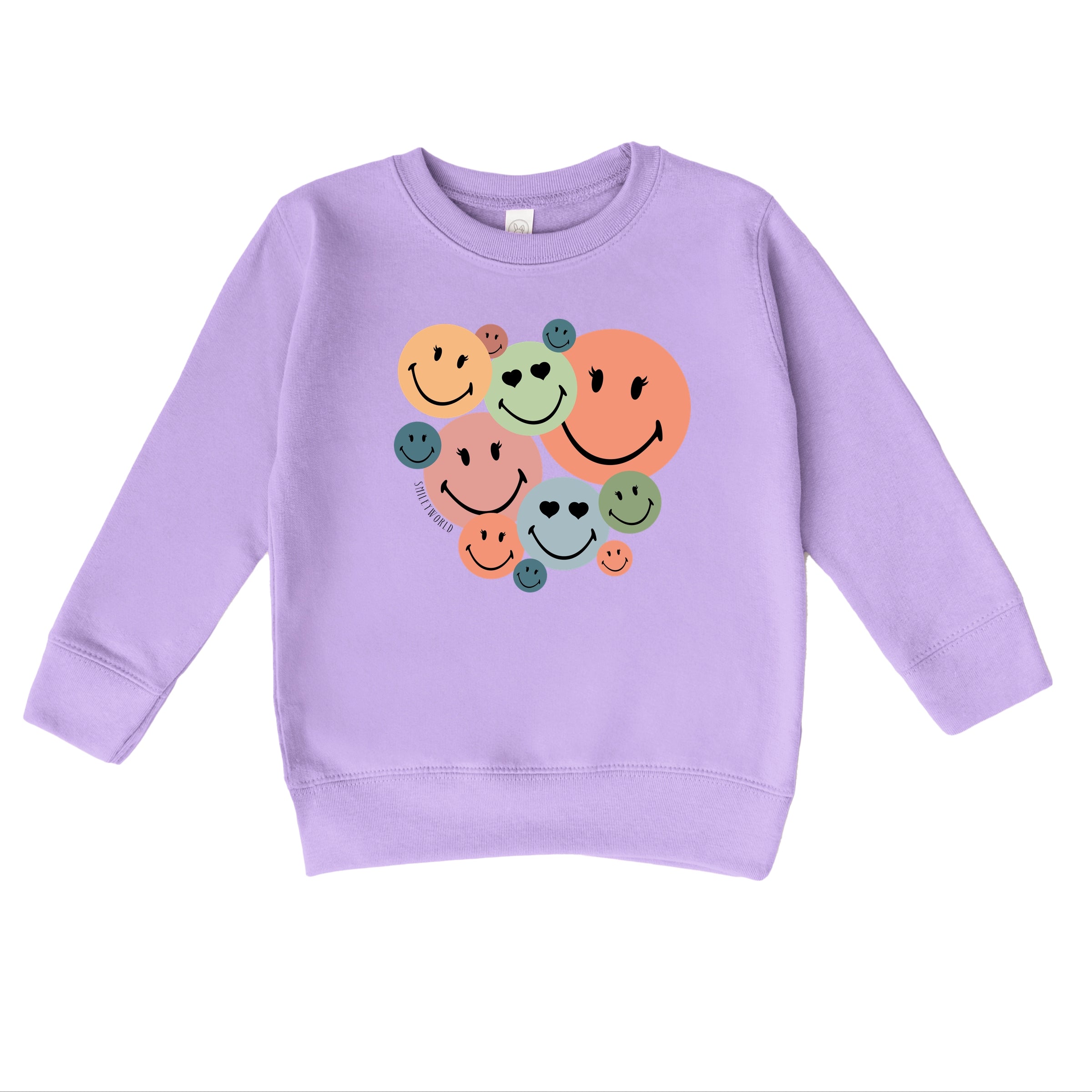 SmileyWorld Stacked Smiles - Toddler Graphic Sweatshirt