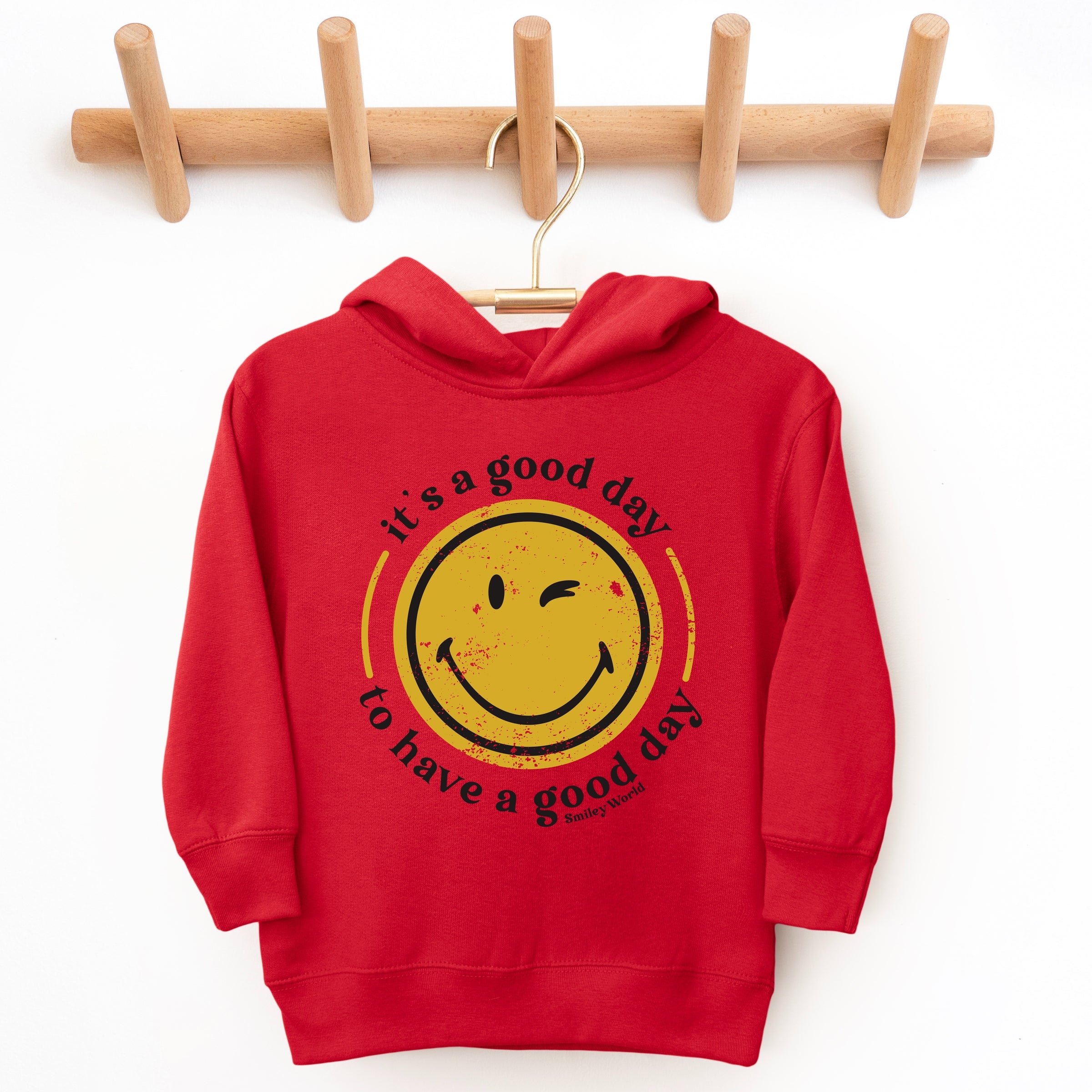 SmileyWorld It's A Good Day To Have A Good Day Circle - Toddler Hoodie