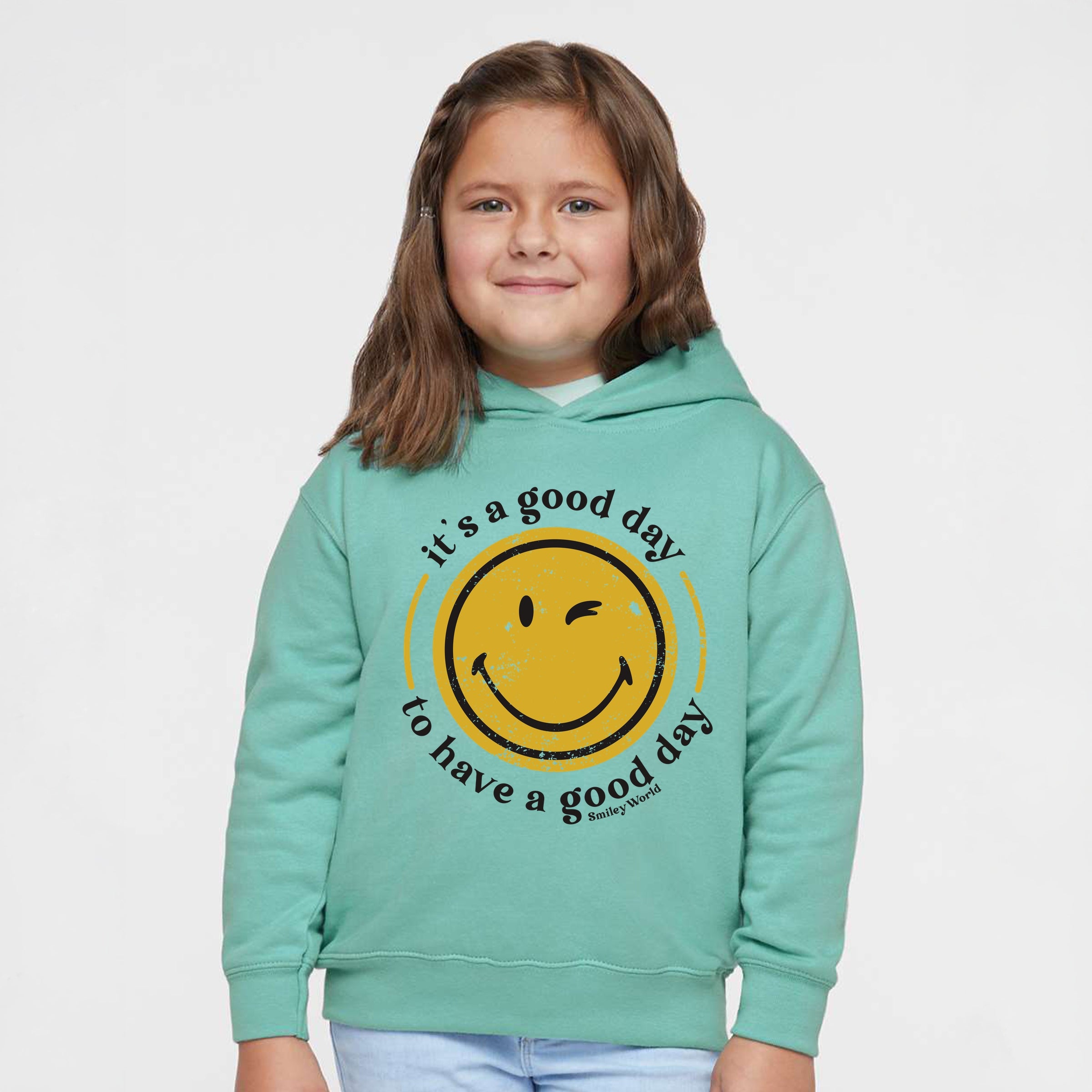 SmileyWorld It's A Good Day To Have A Good Day Circle - Toddler Hoodie