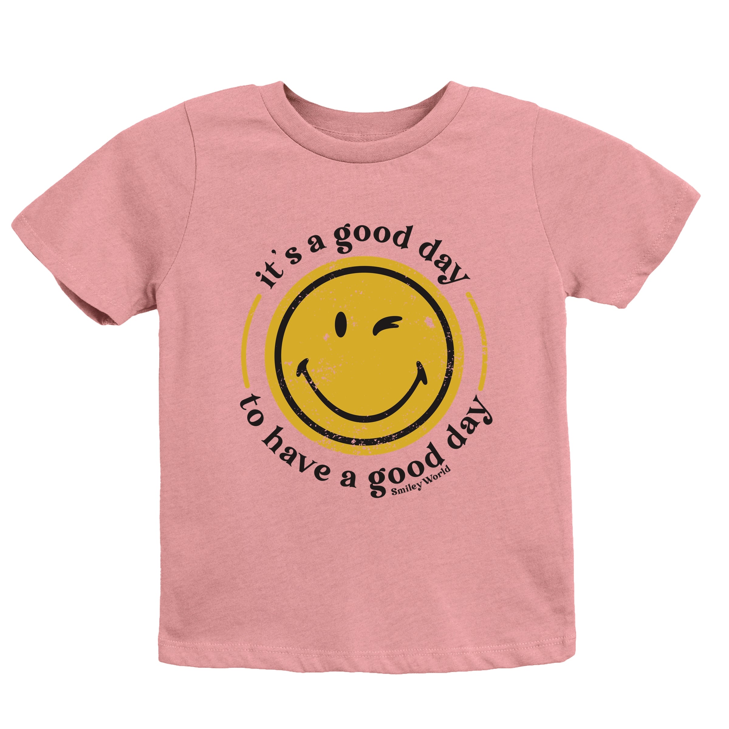 SmileyWorld It's A Good Day To Have A Good Day Circle - Youth Short Sleeve Graphic T-Shirt