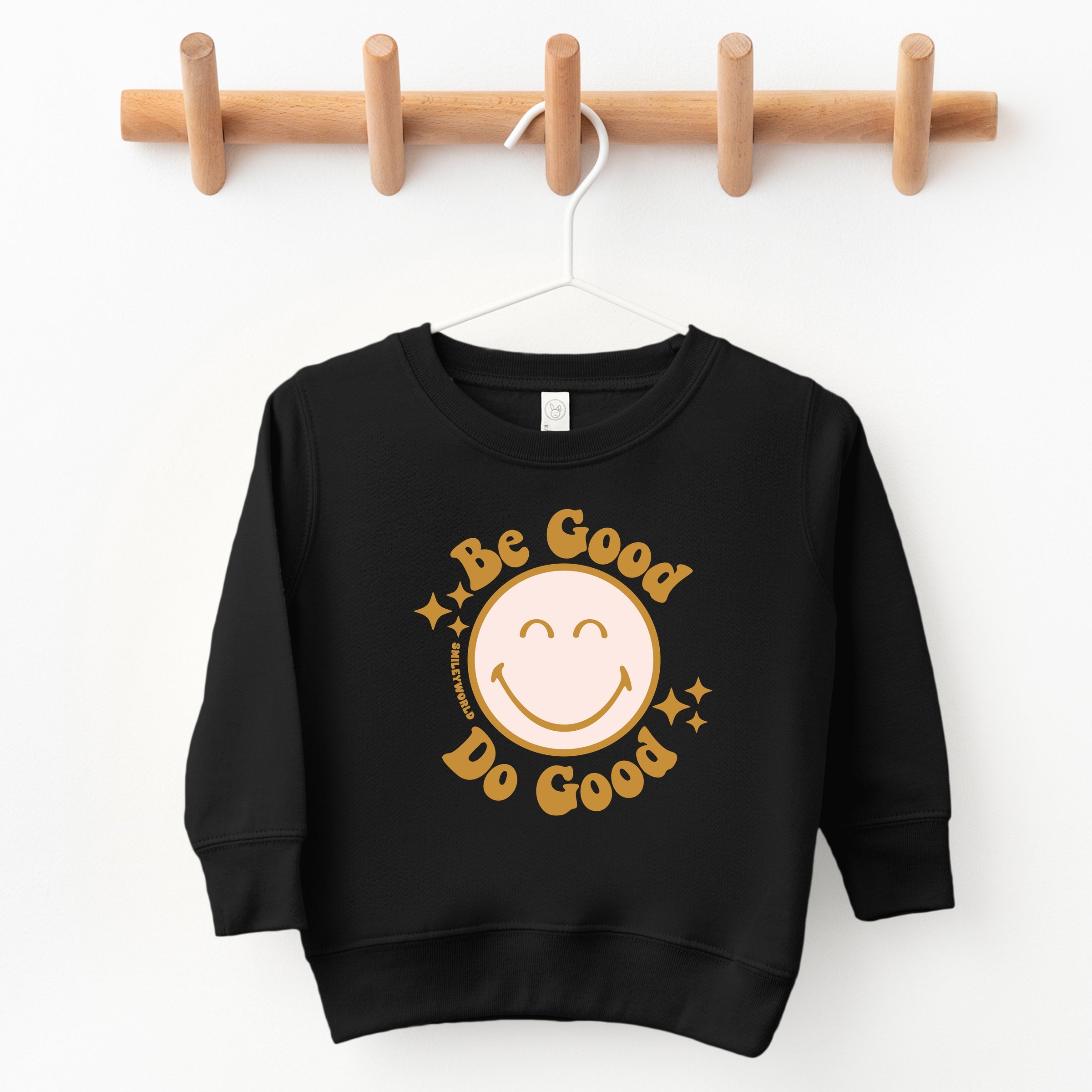 SmileyWorld Be Good Do Good Smiley Face - Toddler Graphic Sweatshirt