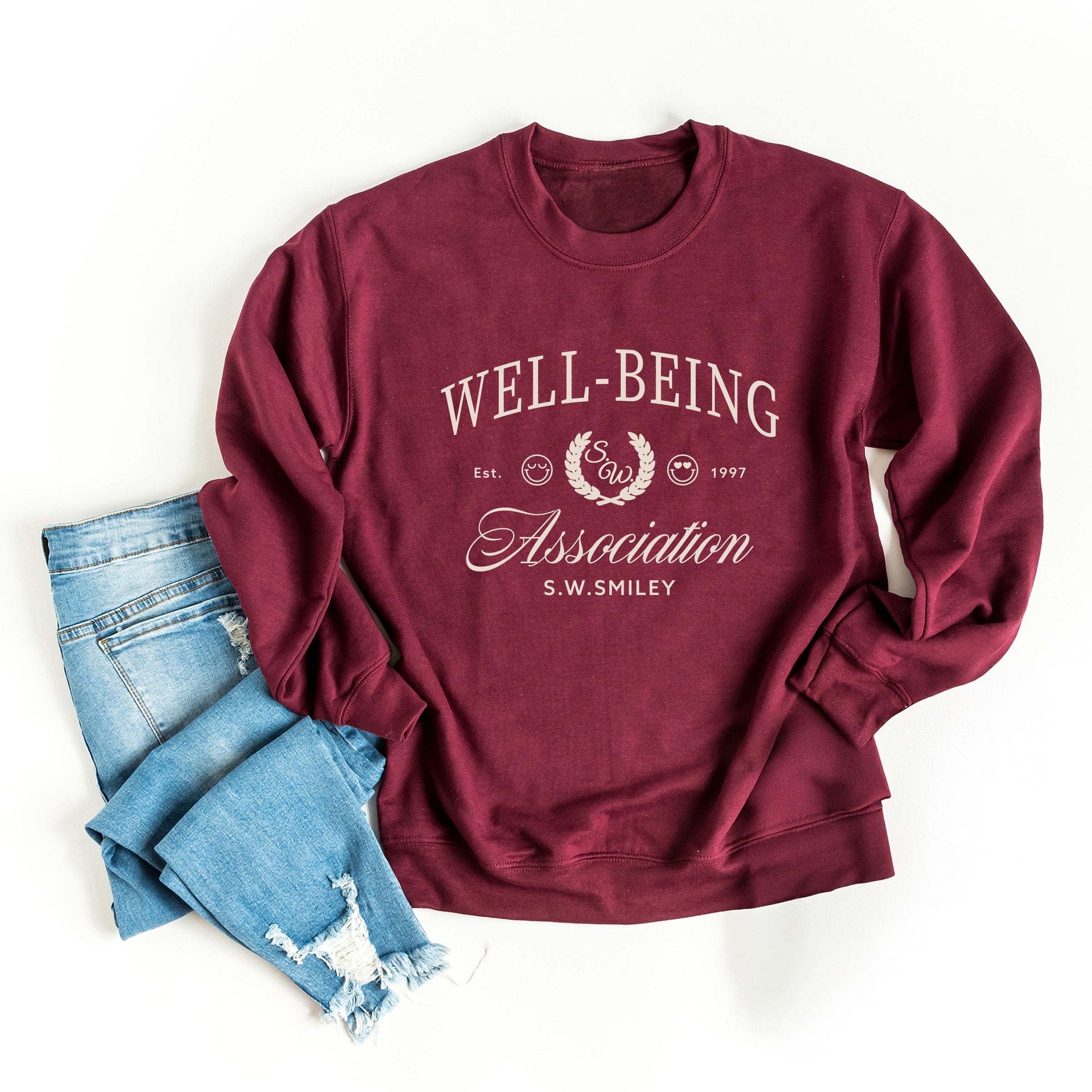 S.W.Smiley Well-Being Association - Women's Graphic Sweatshirt