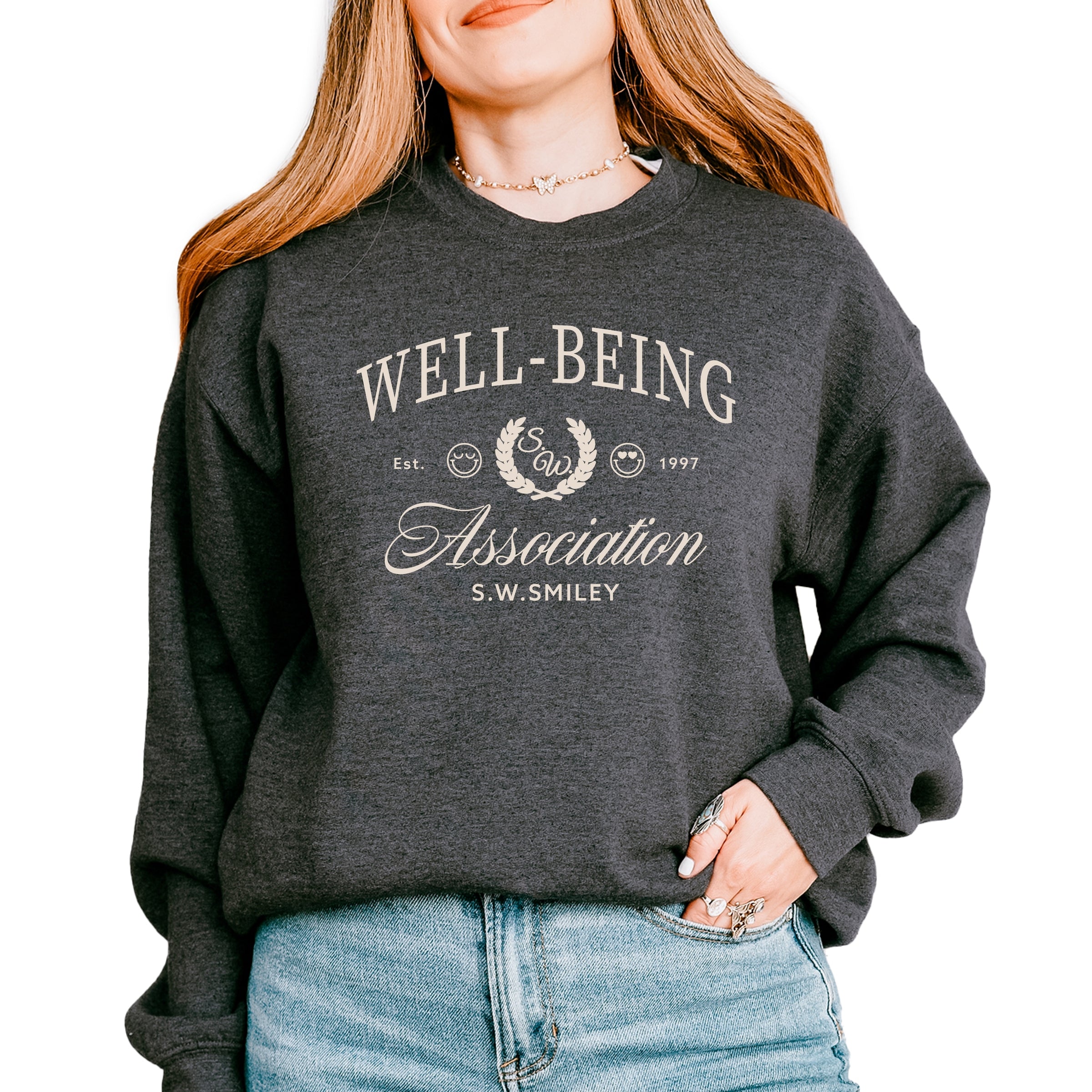 S.W.Smiley Well-Being Association - Women's Graphic Sweatshirt
