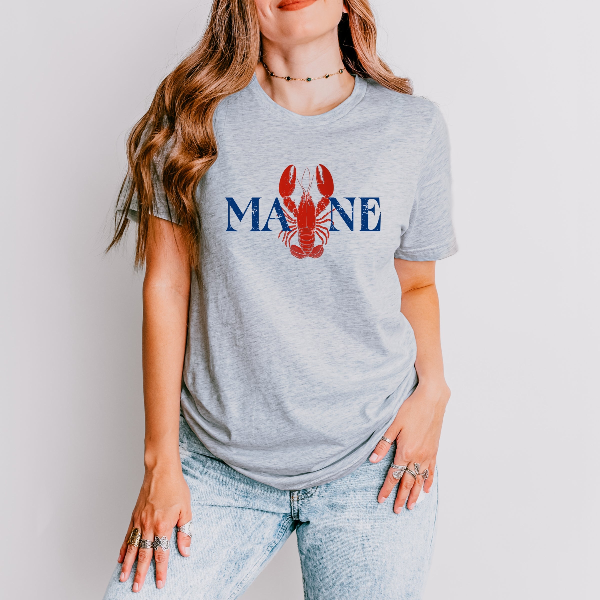 Maine Lobster - Women's Short Sleeve Graphic T-Shirt