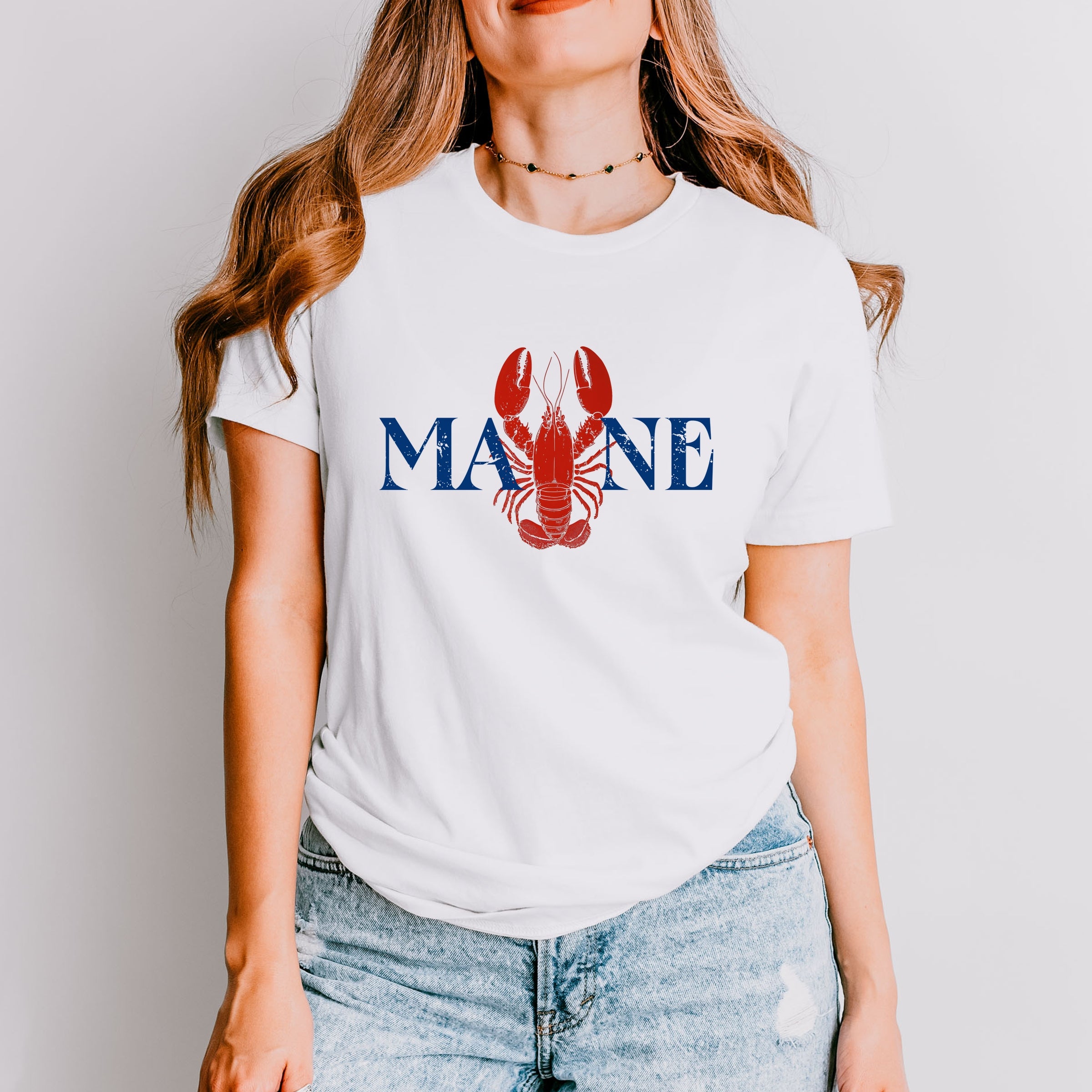 Maine Lobster - Women's Short Sleeve Graphic T-Shirt