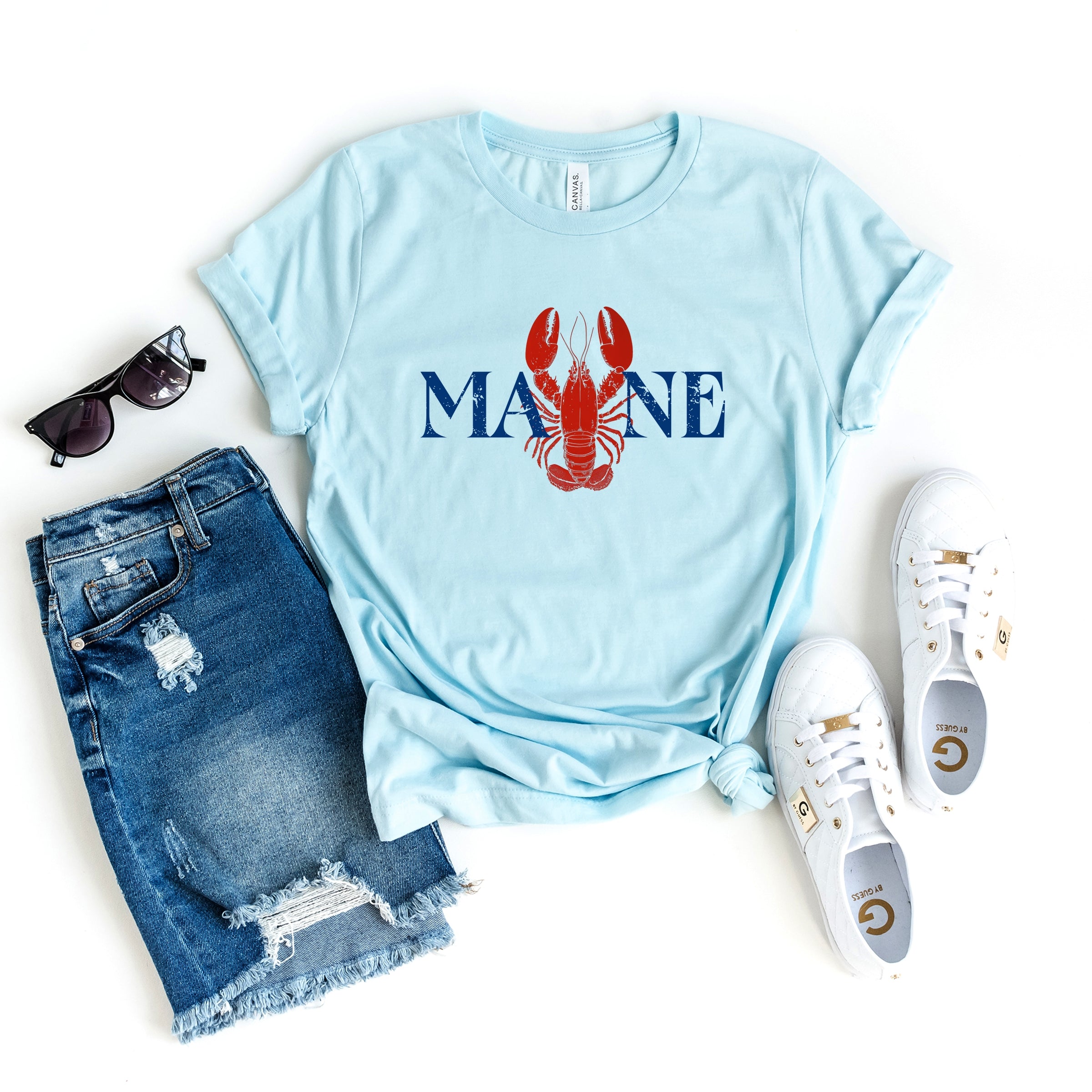 Maine Lobster - Women's Short Sleeve Graphic T-Shirt