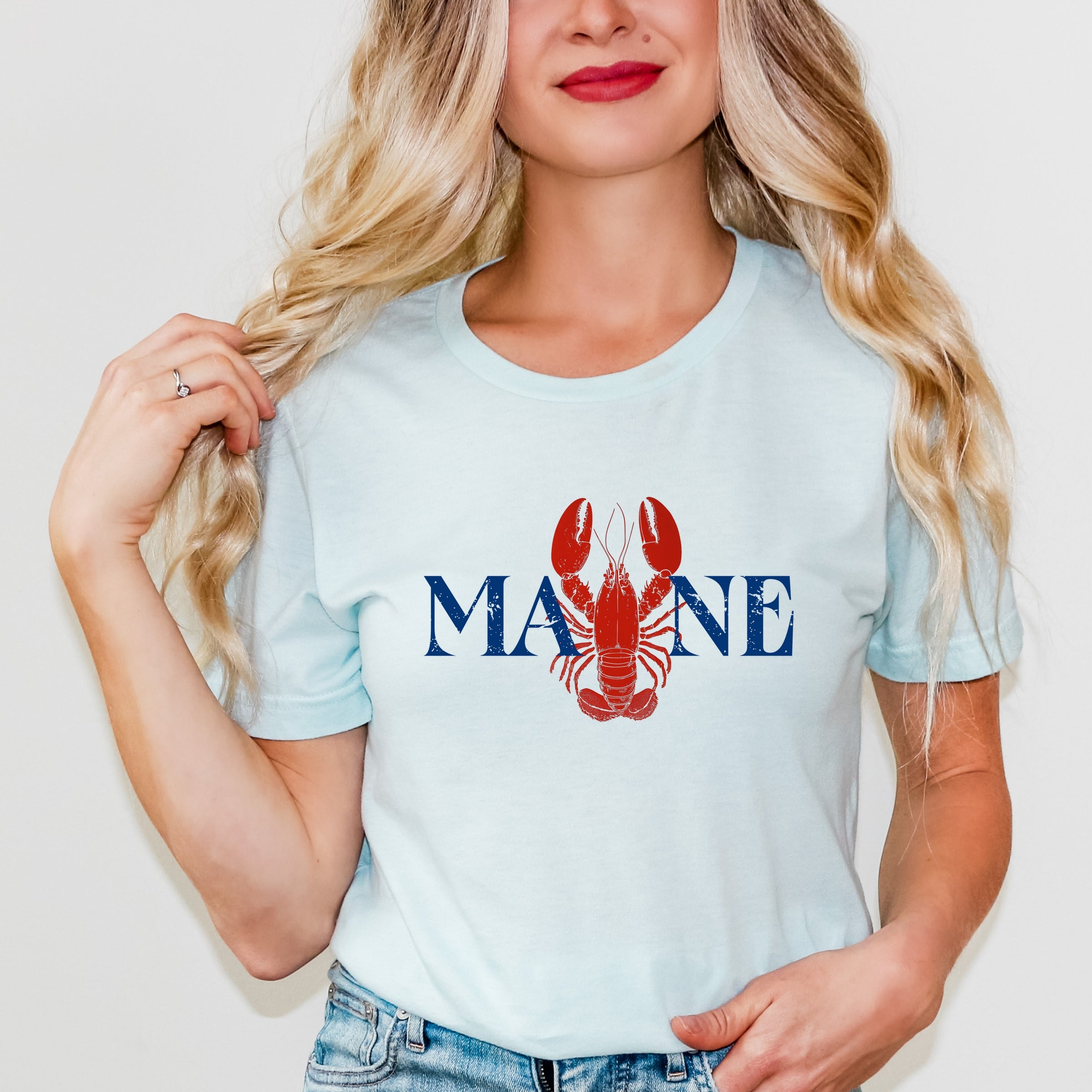 Maine Lobster - Women's Short Sleeve Graphic T-Shirt
