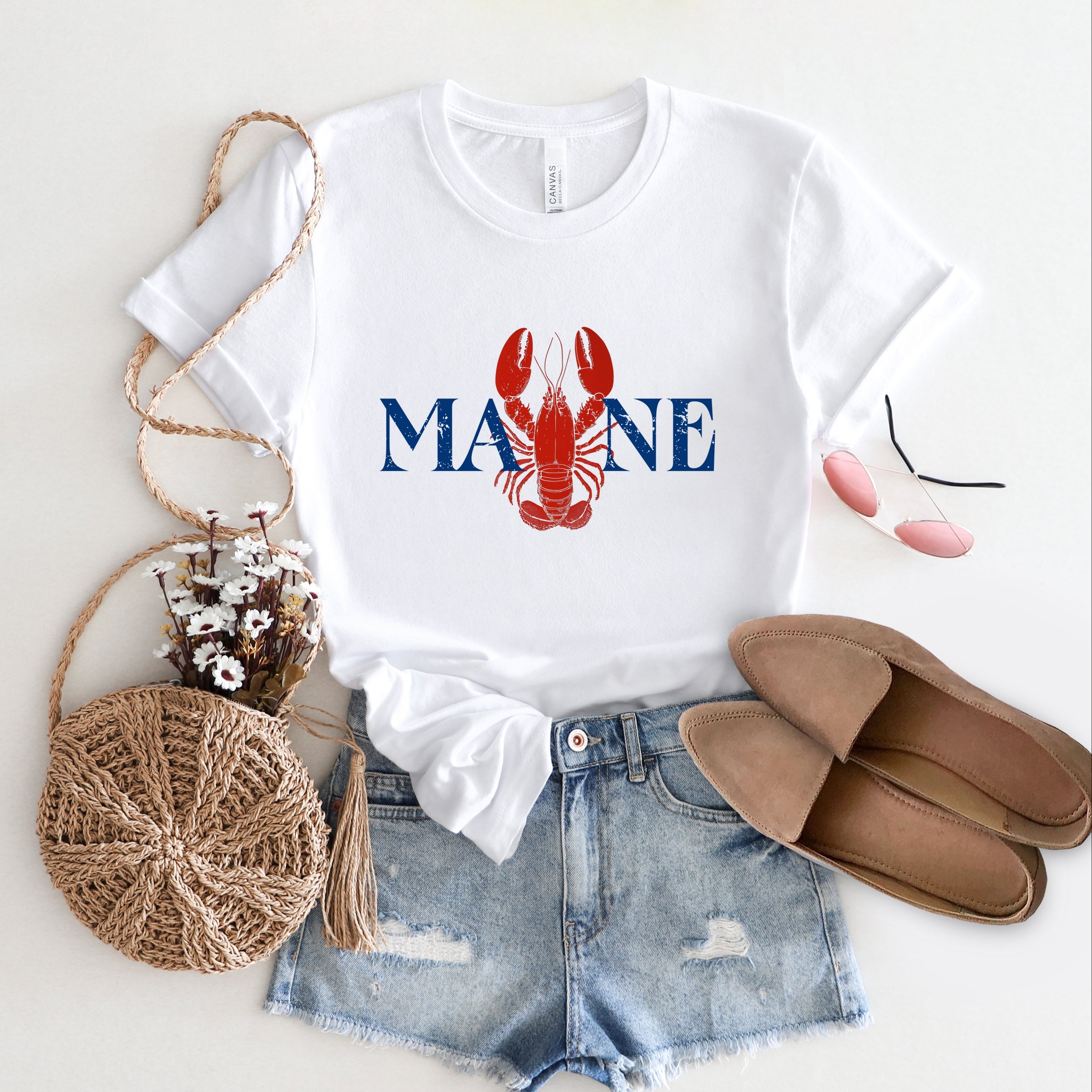 Maine Lobster - Women's Short Sleeve Graphic T-Shirt