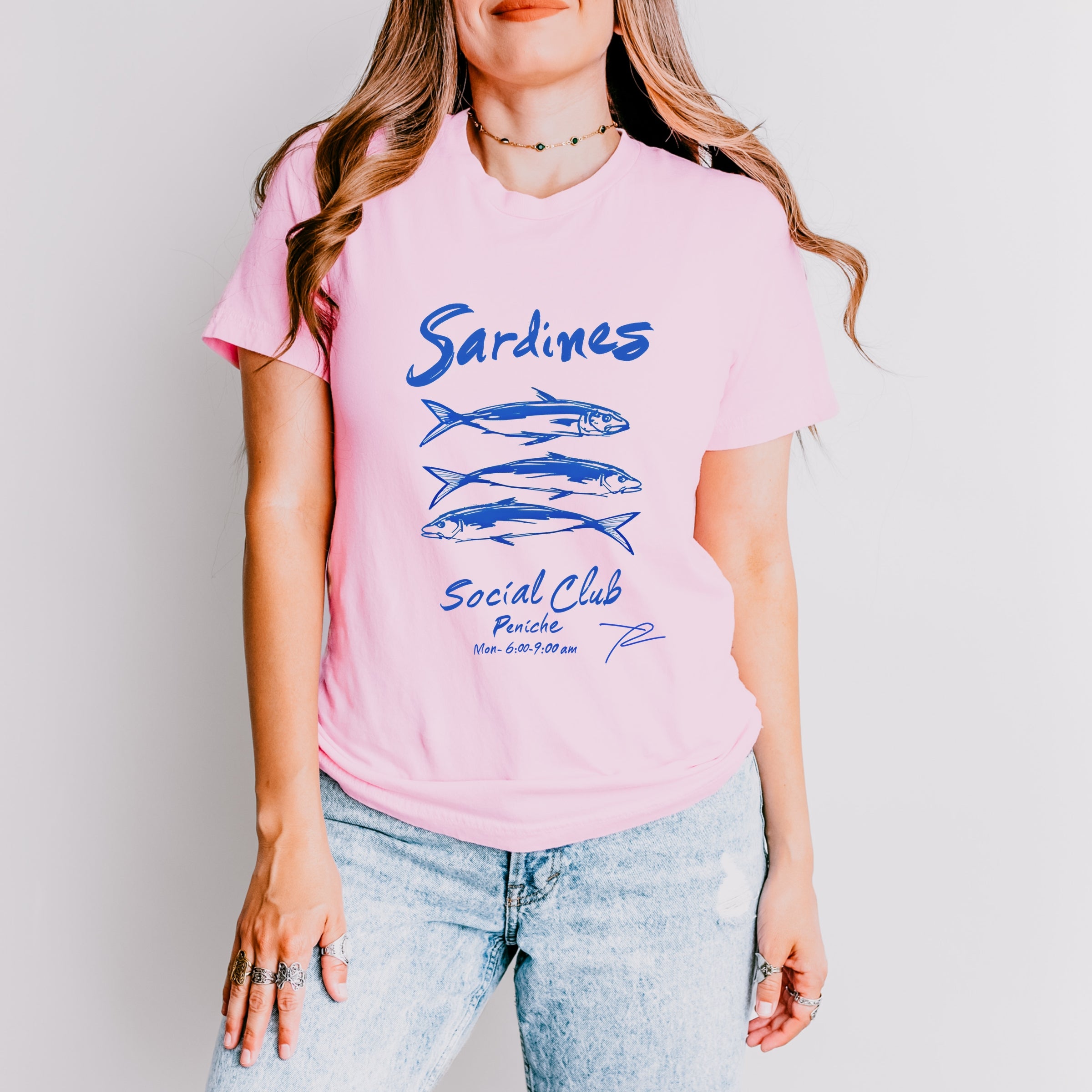 Sardines Social Club - Short Sleeve Tee