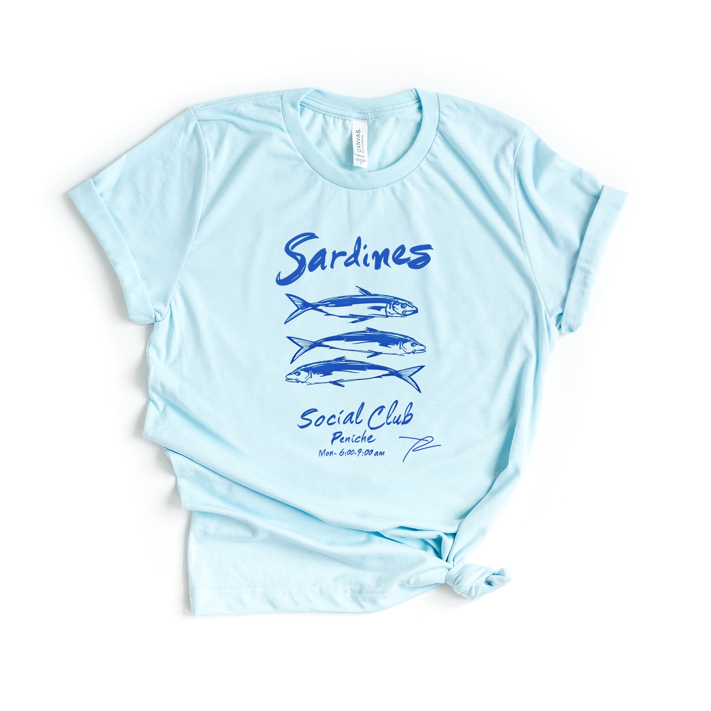 Sardines Social Club - Short Sleeve Tee