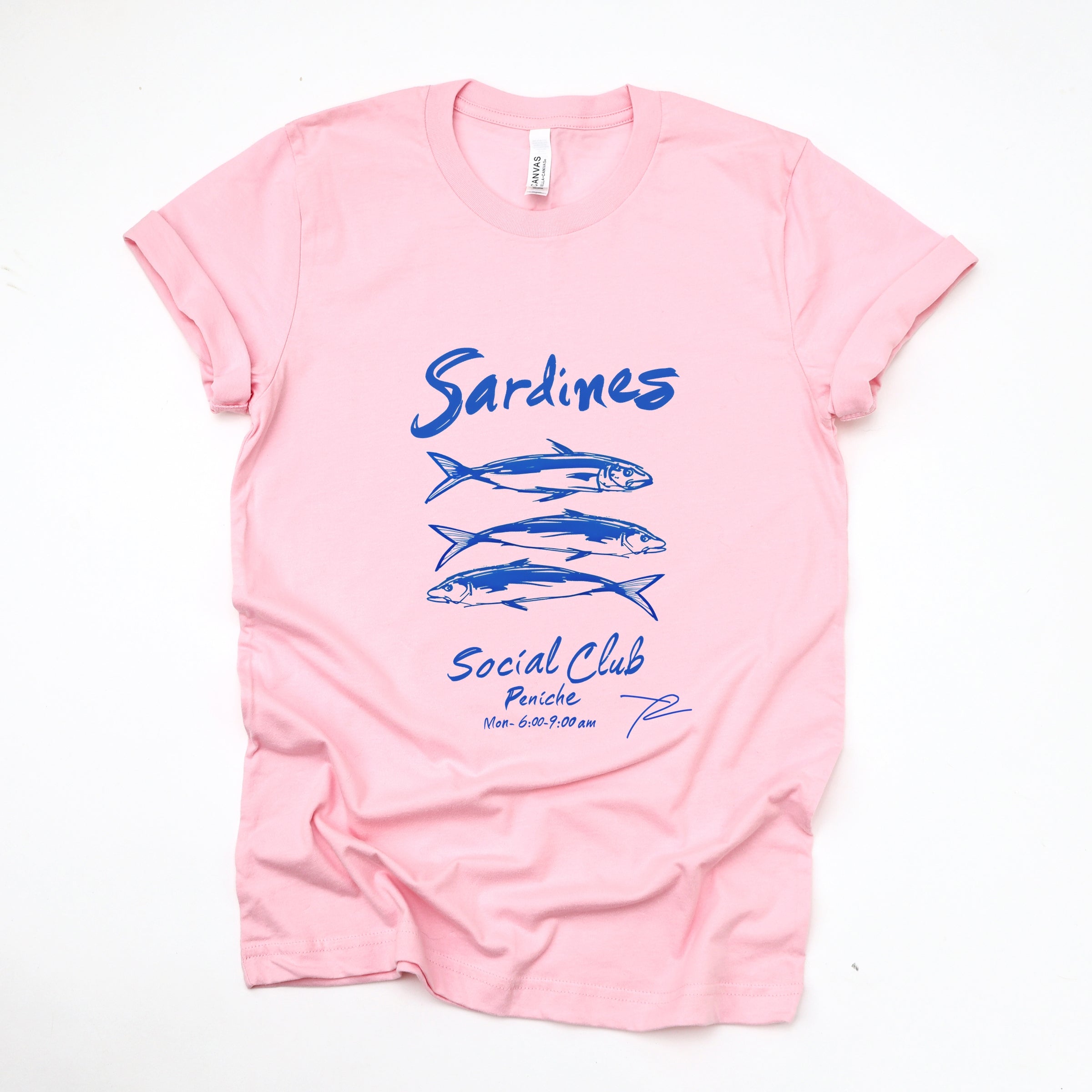 Sardines Social Club - Short Sleeve Tee