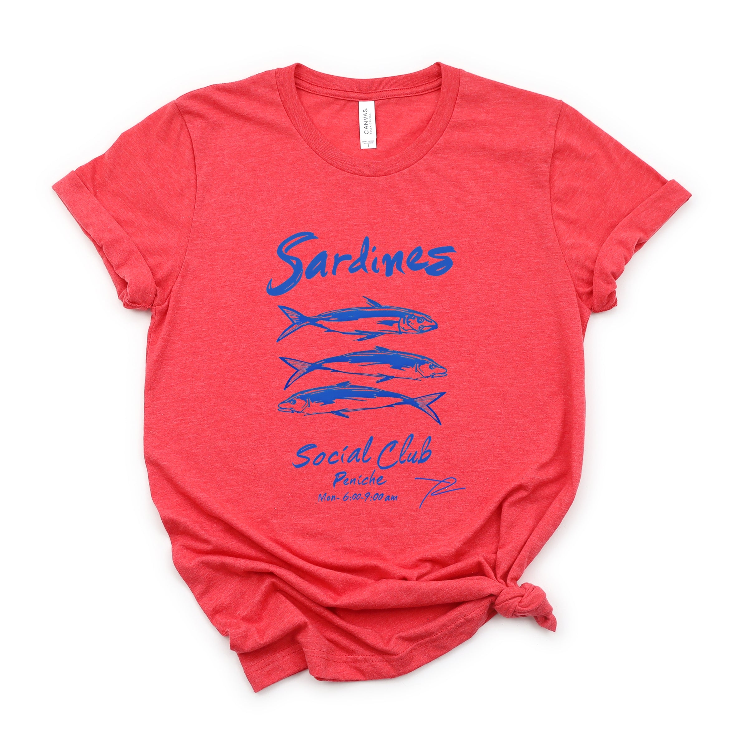 Sardines Social Club - Short Sleeve Tee