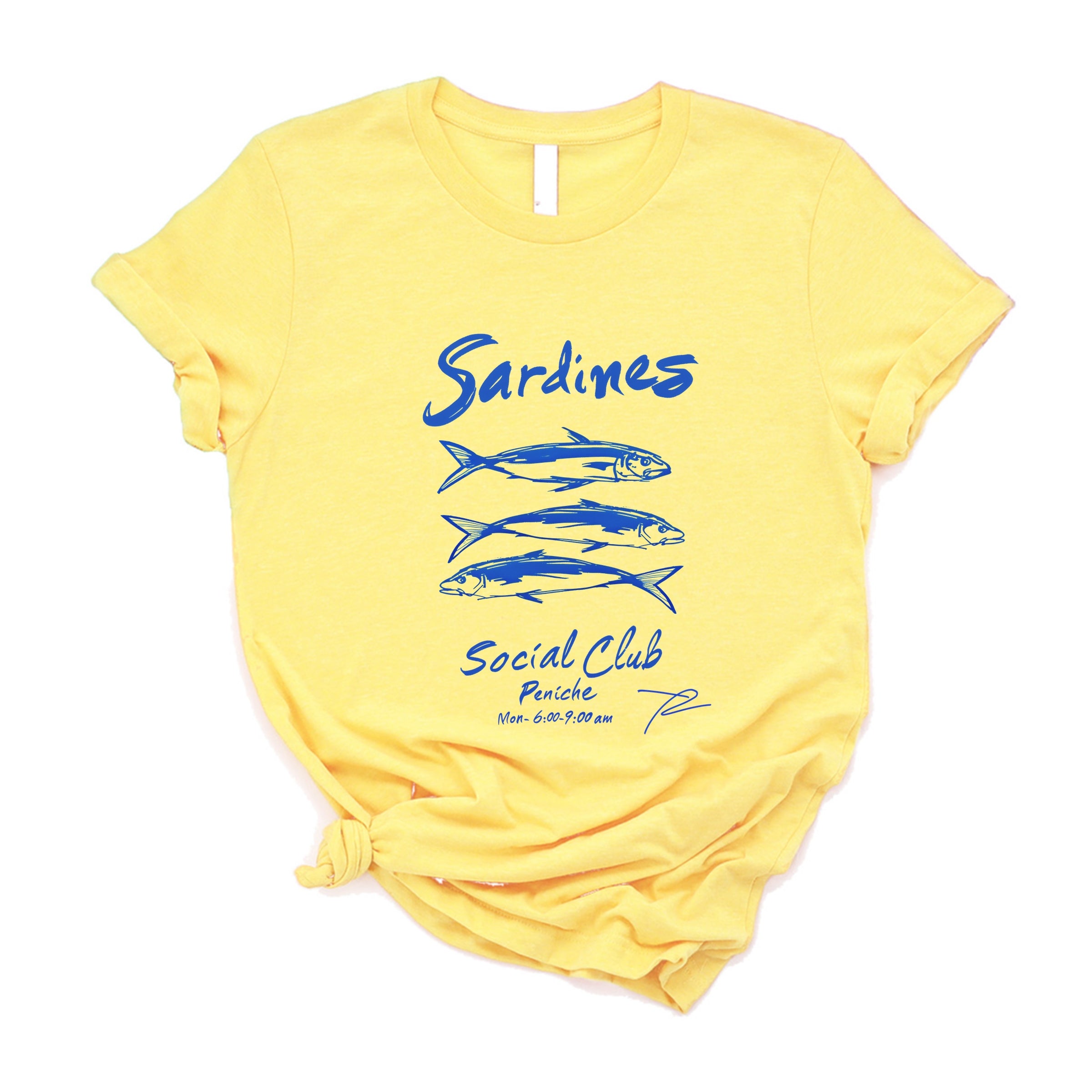 Sardines Social Club - Short Sleeve Tee