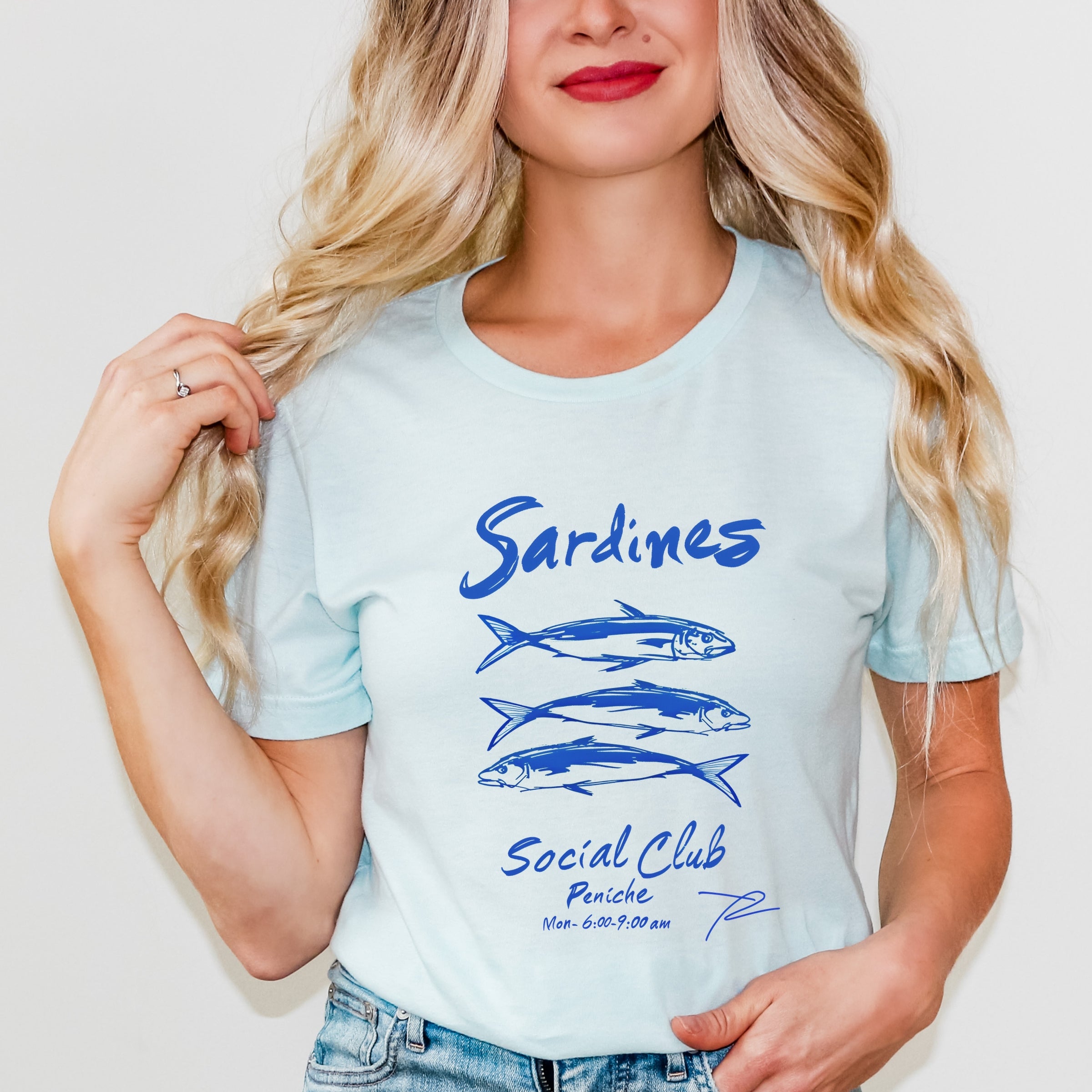 Sardines Social Club - Short Sleeve Tee