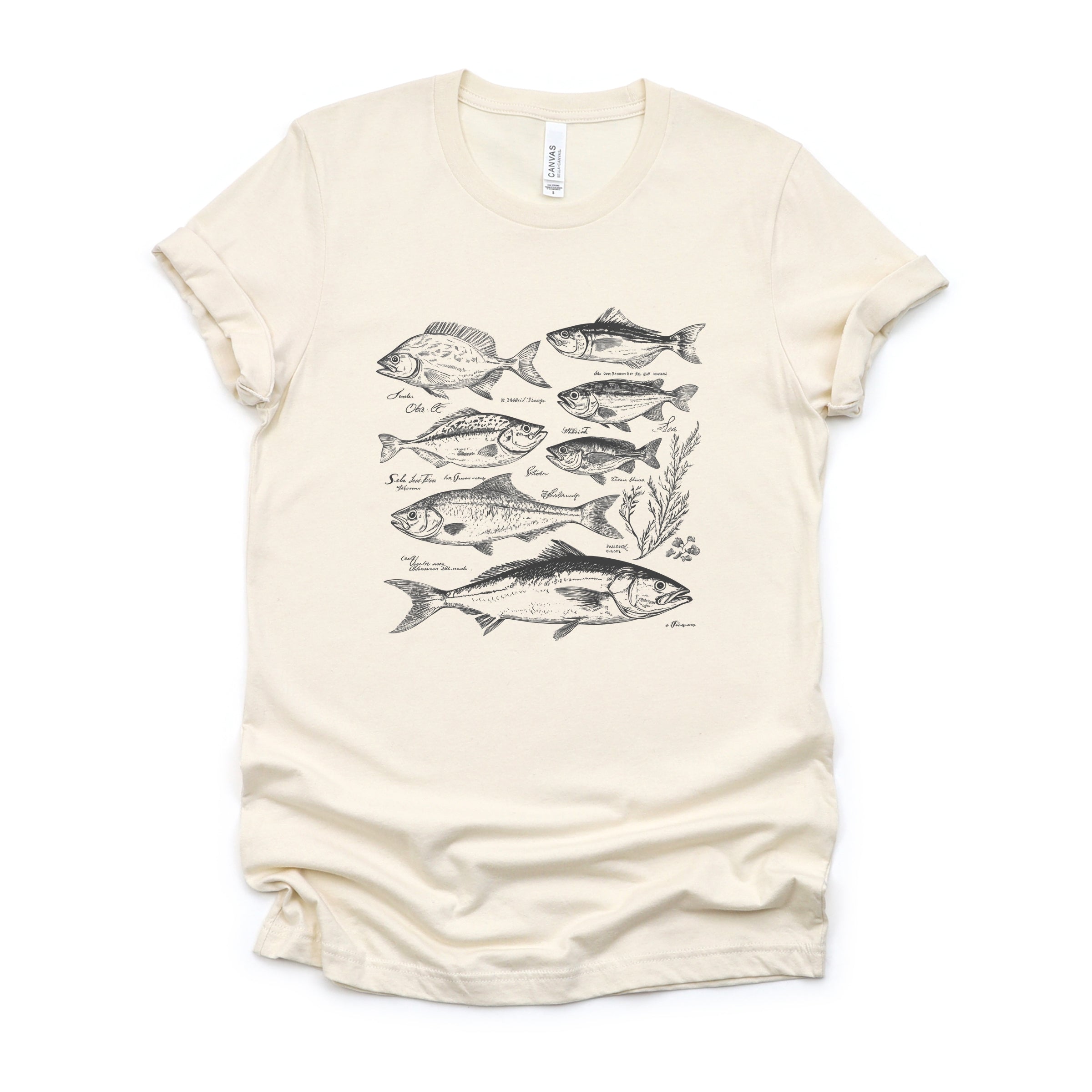 Vintage Fish - Women's Short Sleeve Graphic T-Shirt