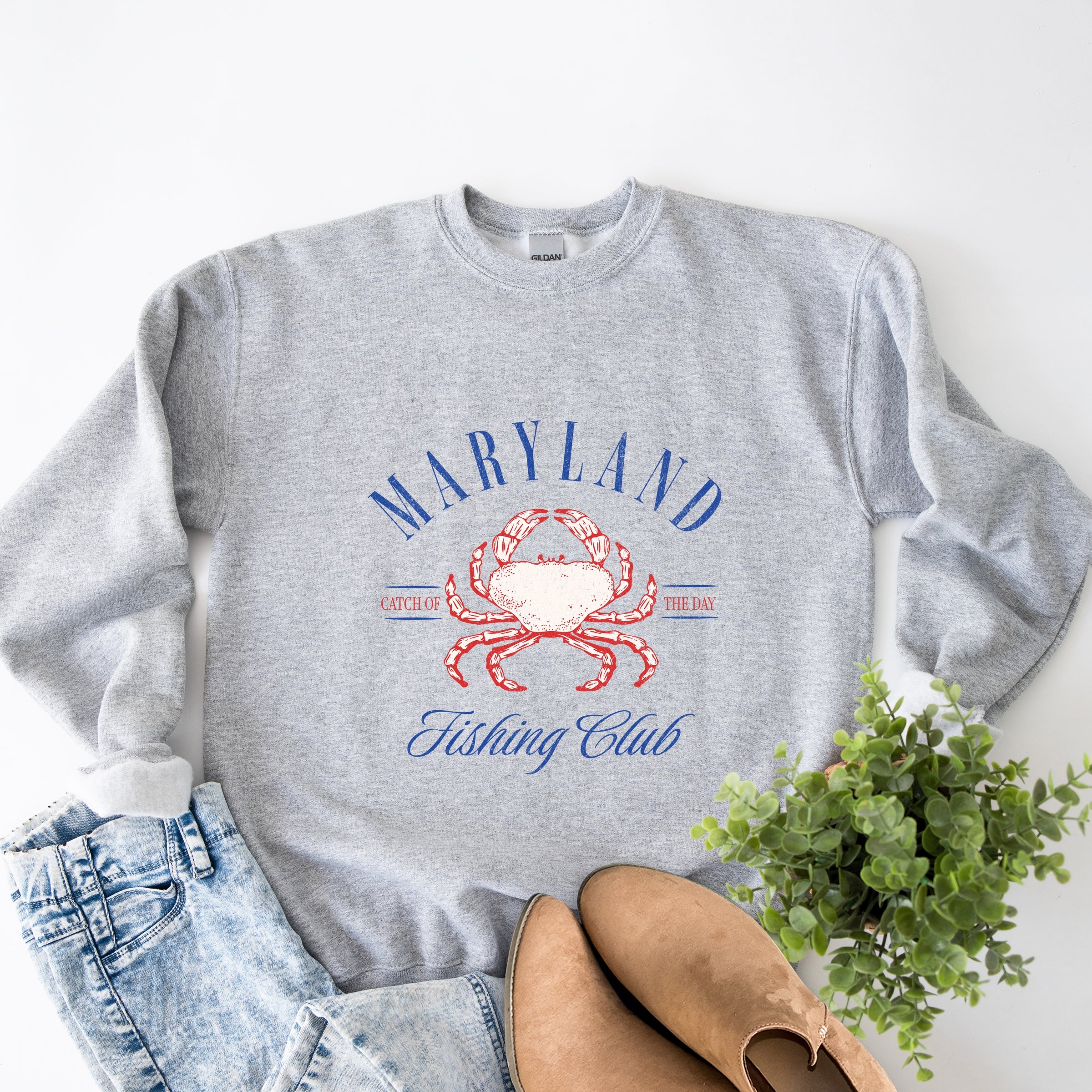 Maryland Fishing Club -  Womens Sweatshirt