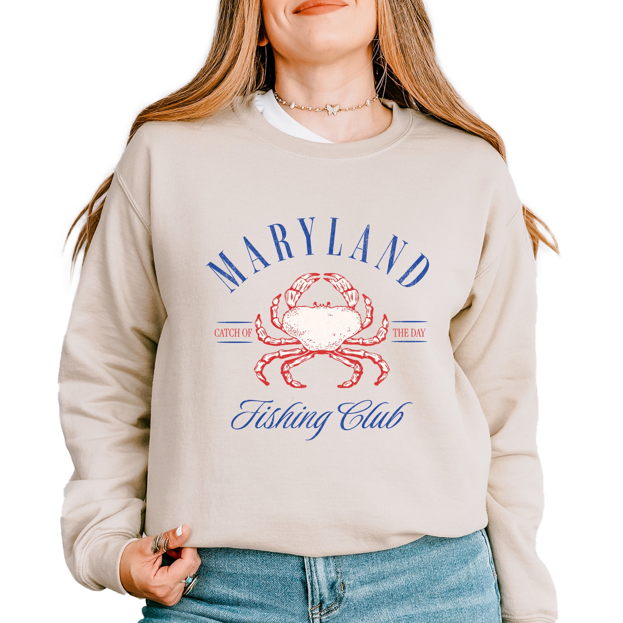 Maryland Fishing Club -  Womens Sweatshirt