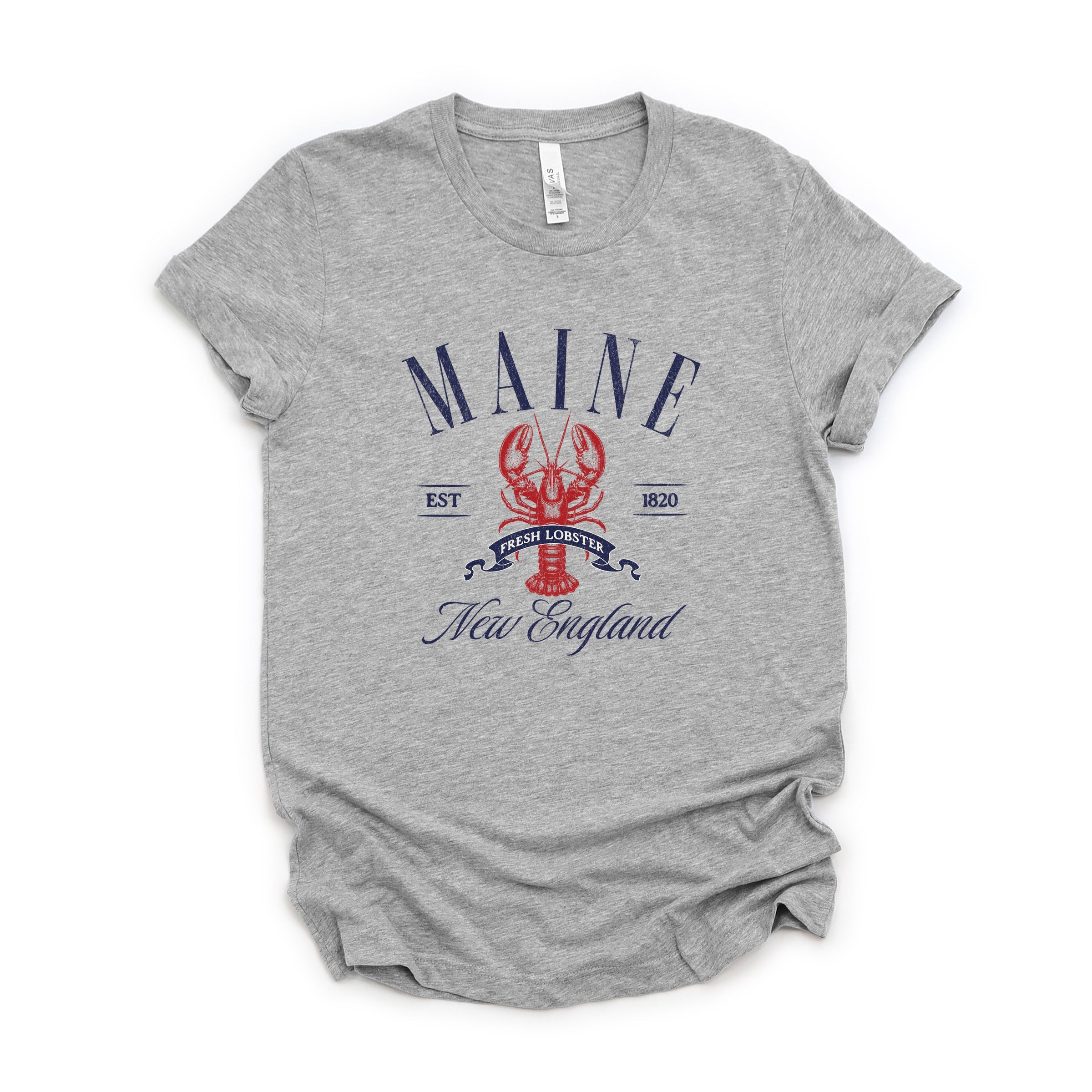 Maine New England - Womens Short Sleeve Tee