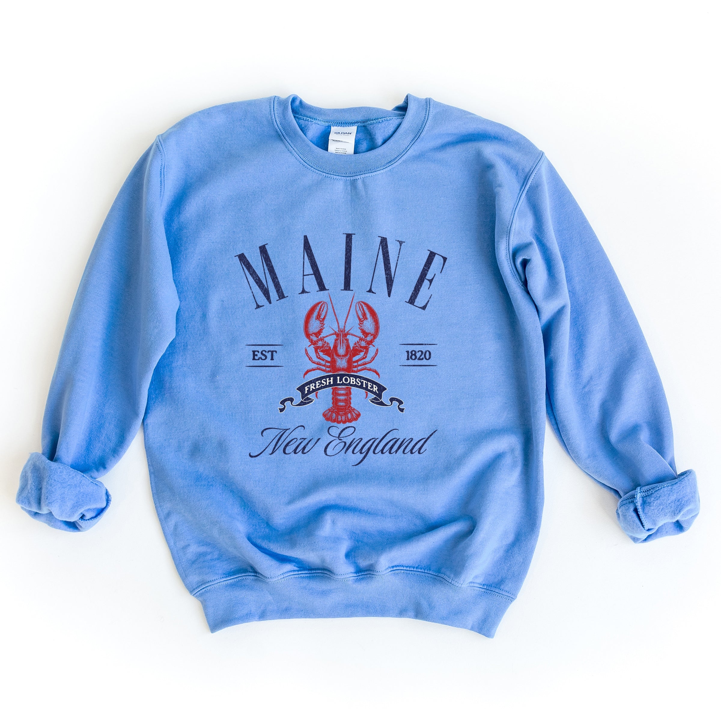 Maine New England -  Womens Sweatshirt