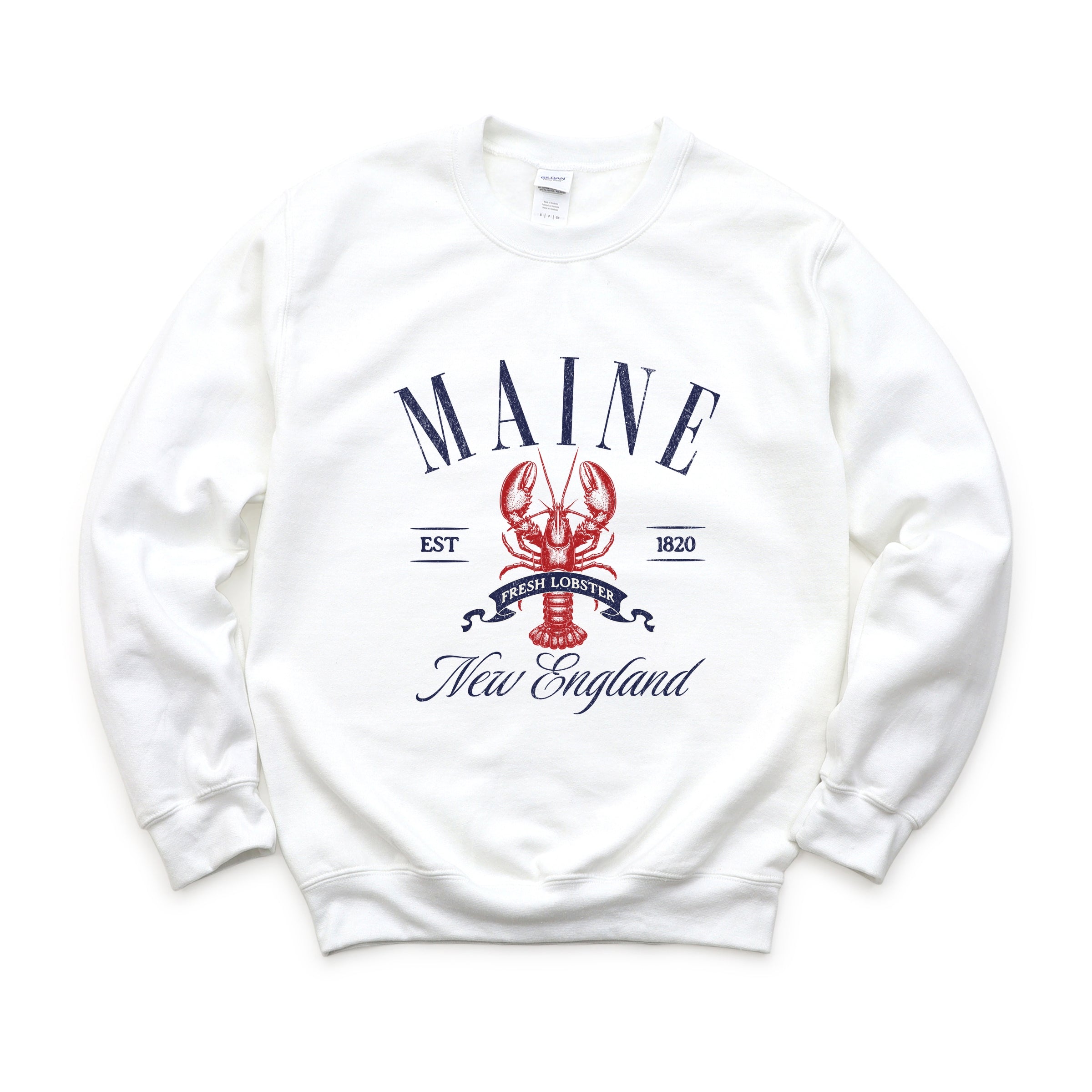 Maine New England -  Womens Sweatshirt