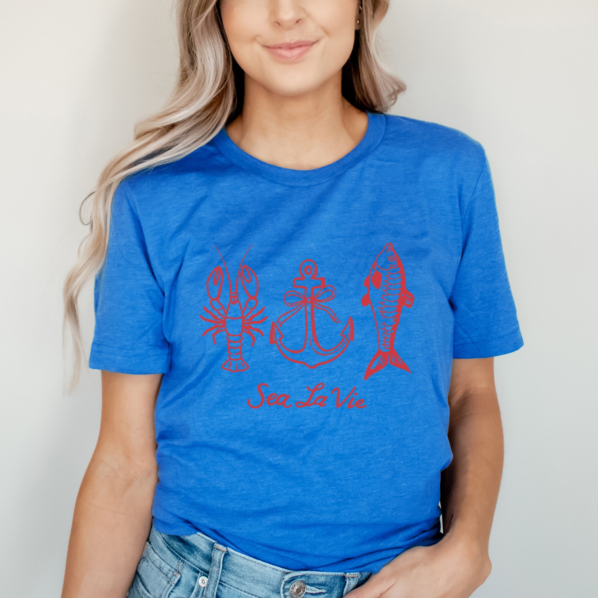 Sea La Vie 3 Across - Women's Short Sleeve Tee