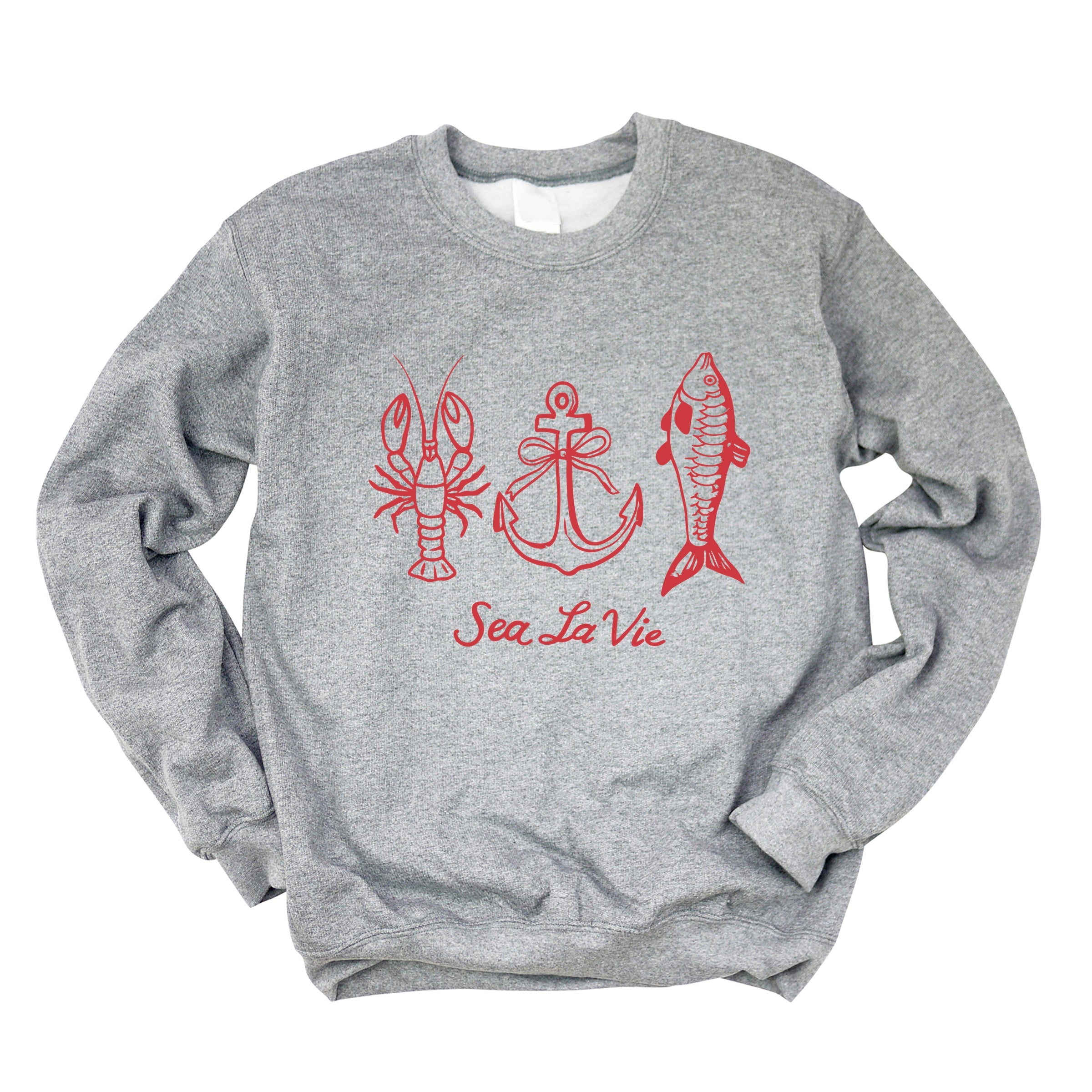 Sea La Vie 3 Across -  Womens Sweatshirt