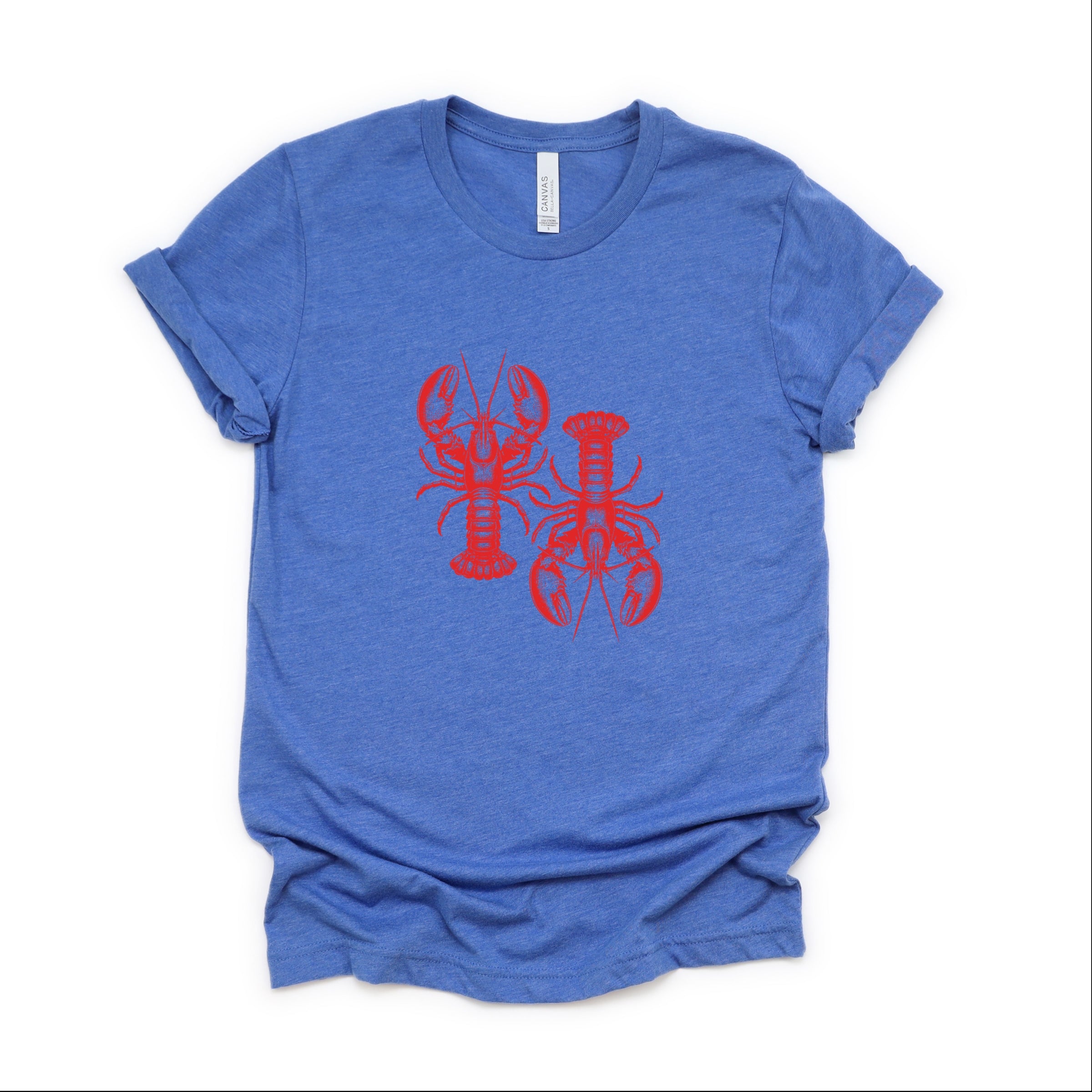 Two Lobsters - Womens Short Sleeve Tee