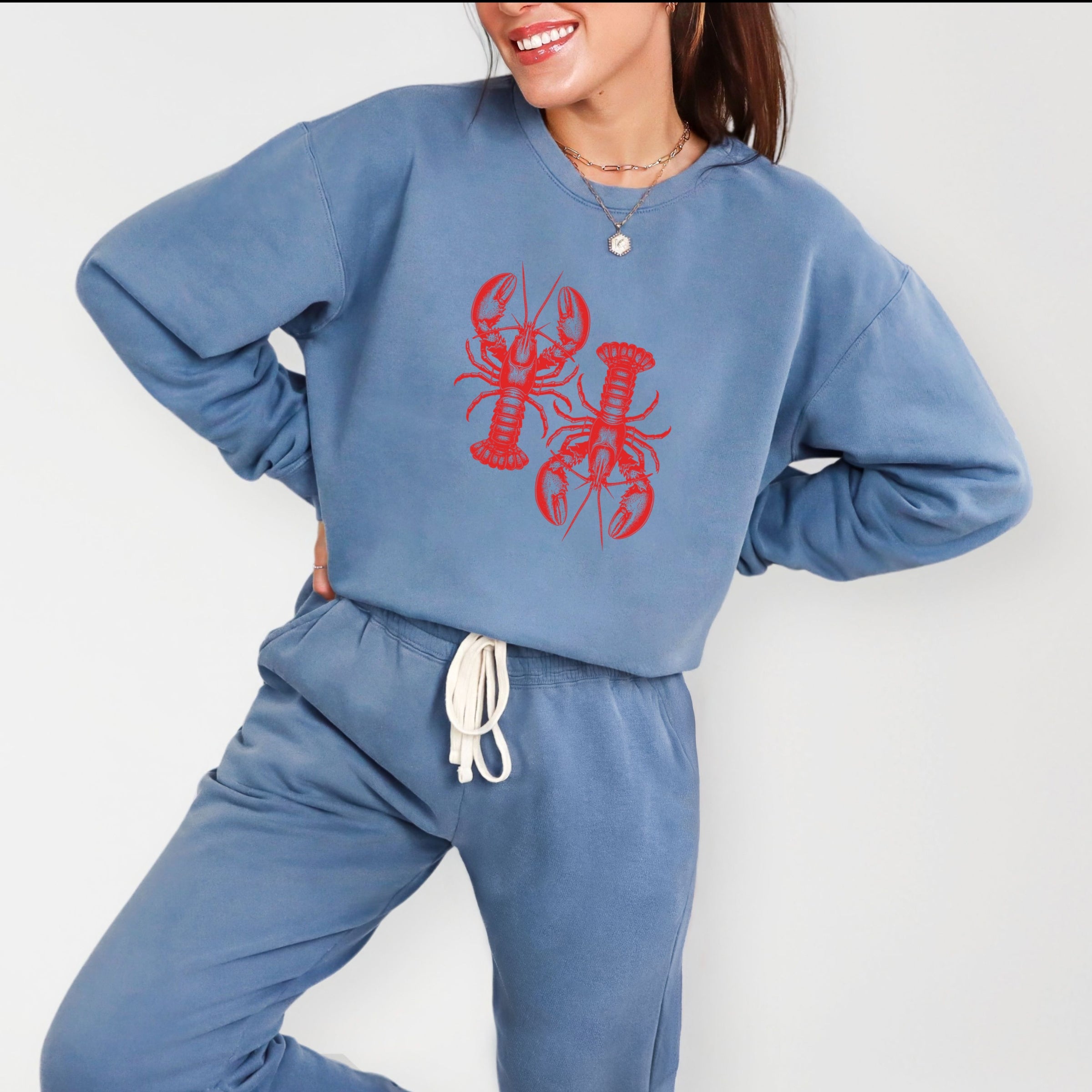 25110RED_F-LSWTSET Blue Jean