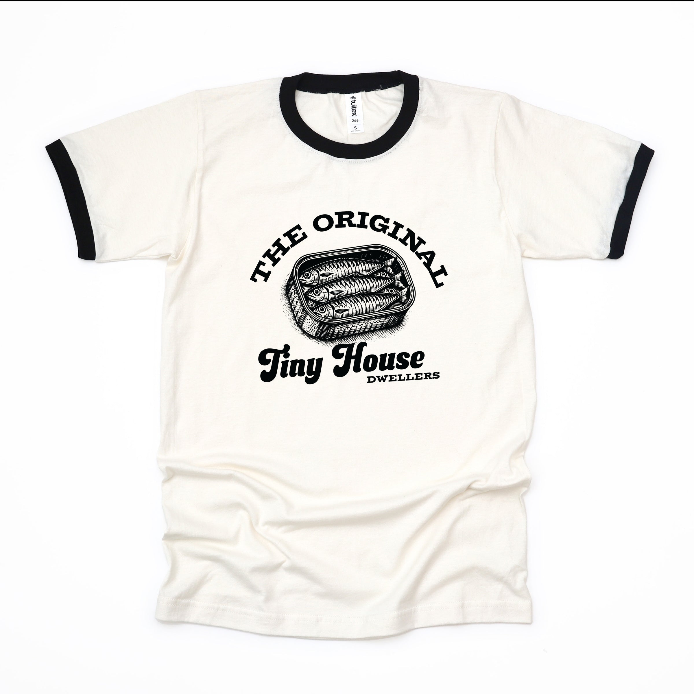 Original Tiny House Dwellers - Womens Ringer Tee