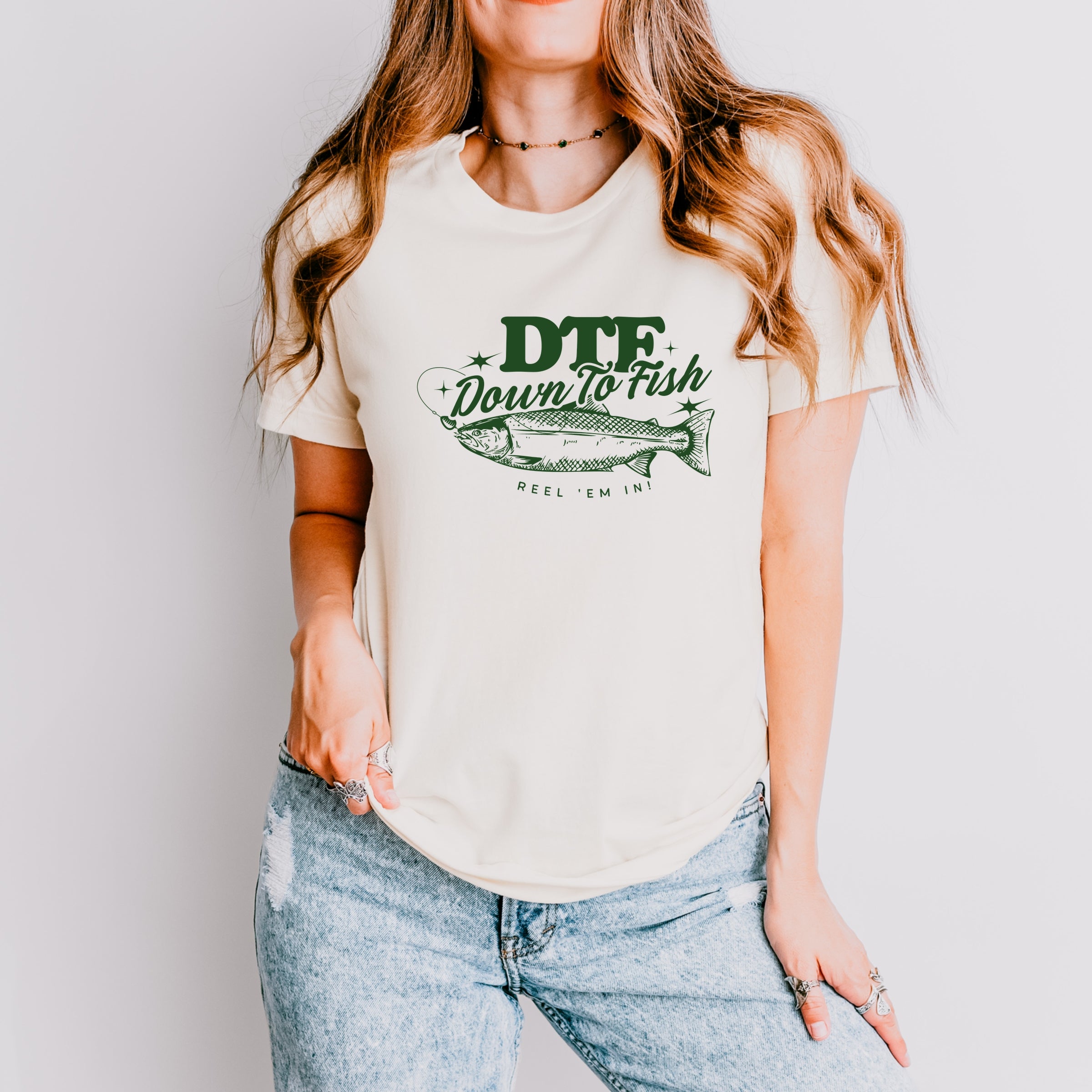 Down To Fish - Women's Short Sleeve Graphic T-Shirt