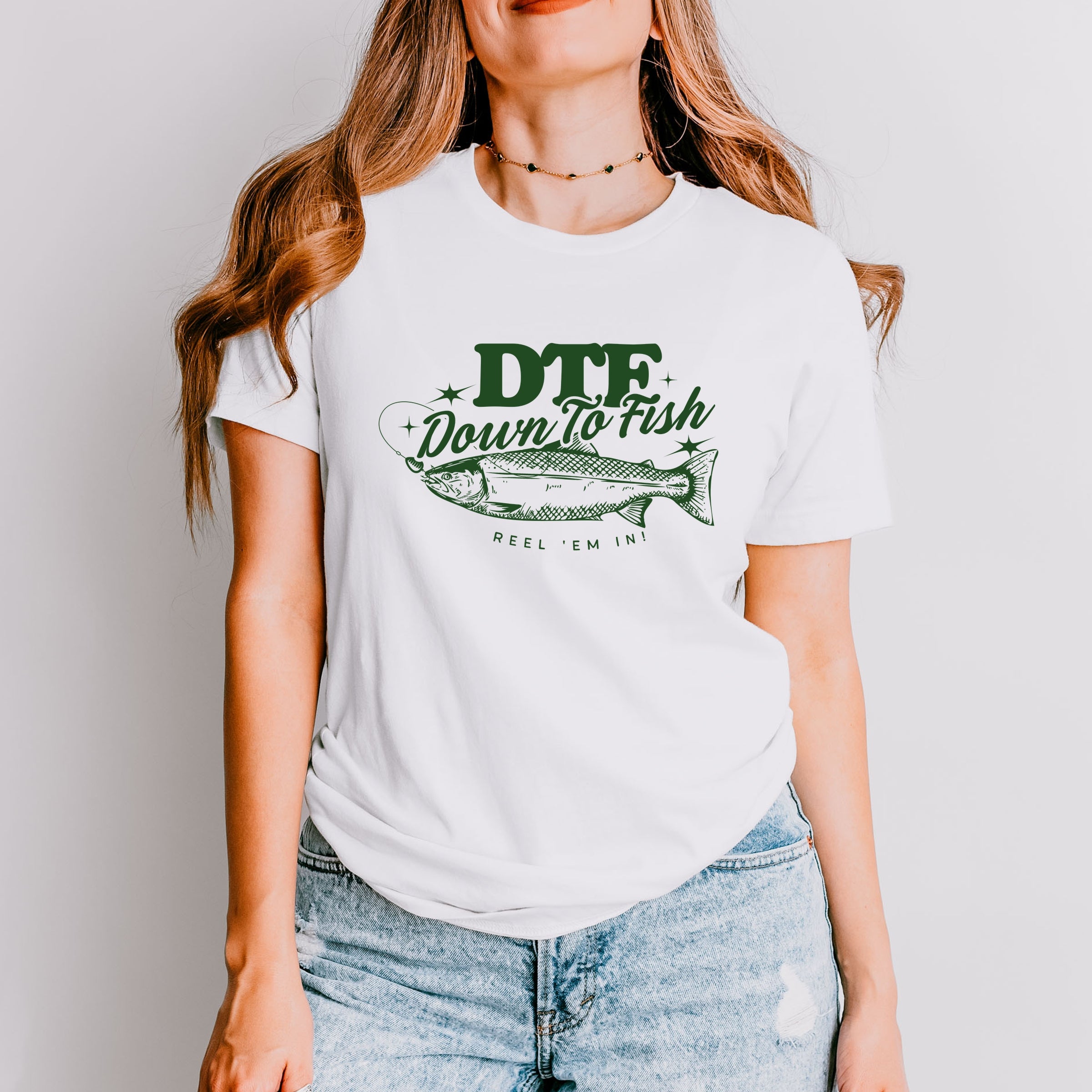 Down To Fish - Women's Short Sleeve Graphic T-Shirt