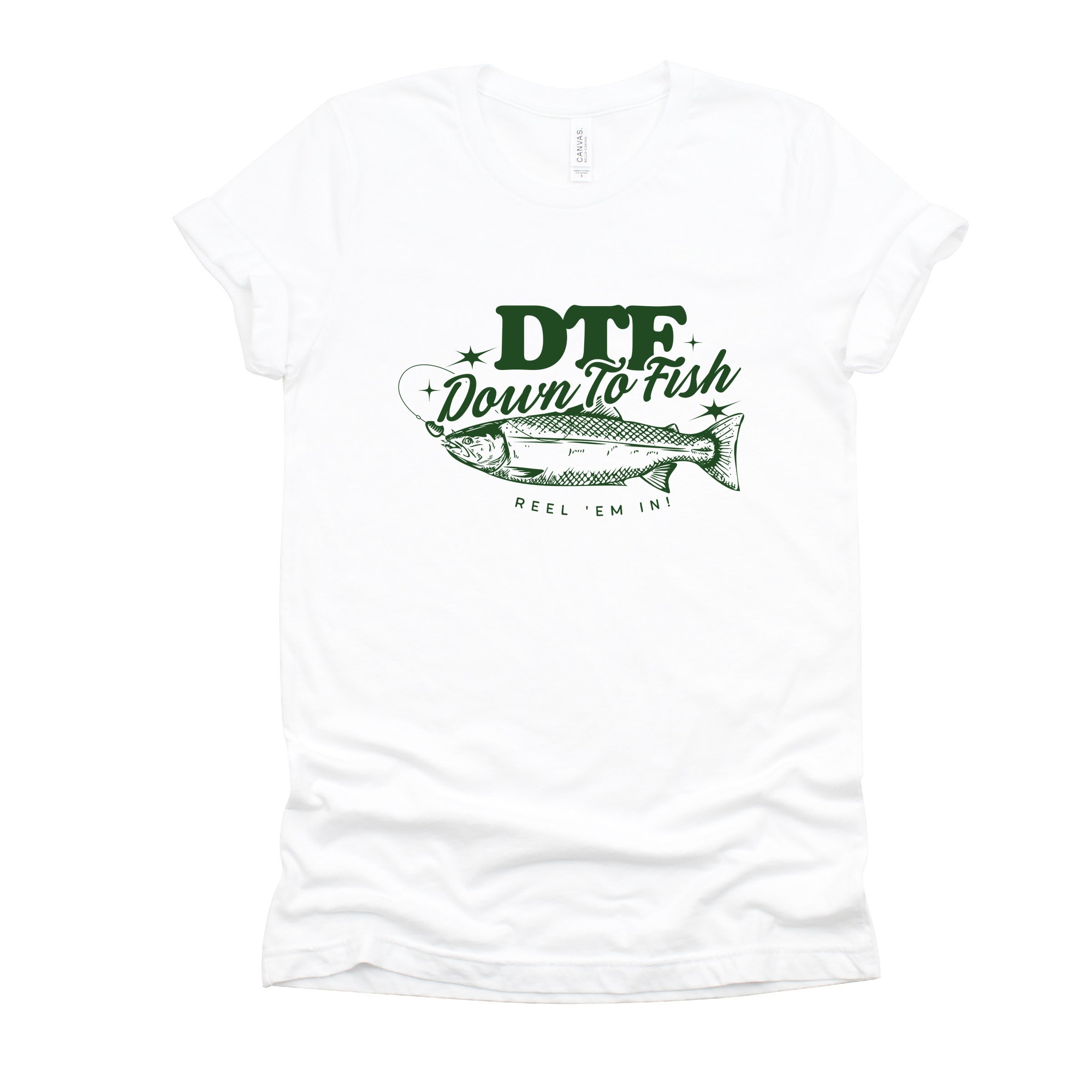 Down To Fish - Women's Short Sleeve Graphic T-Shirt