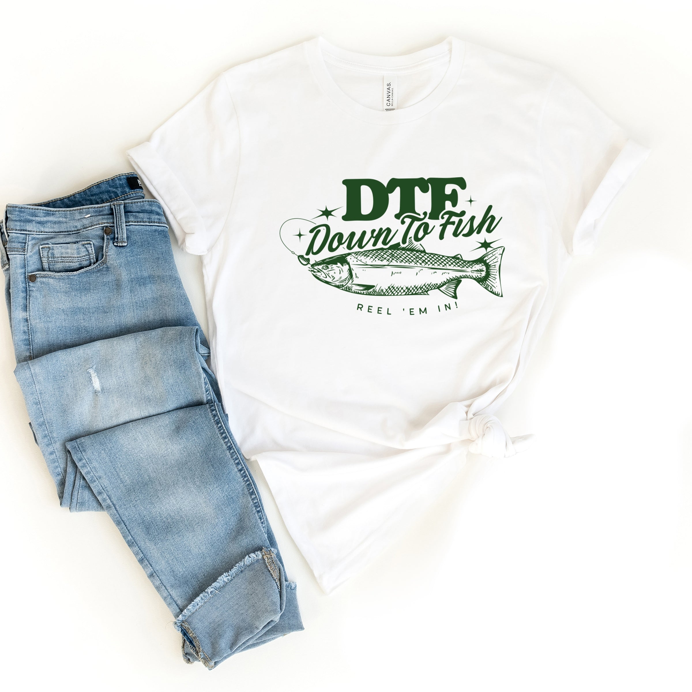 Down To Fish - Women's Short Sleeve Graphic T-Shirt