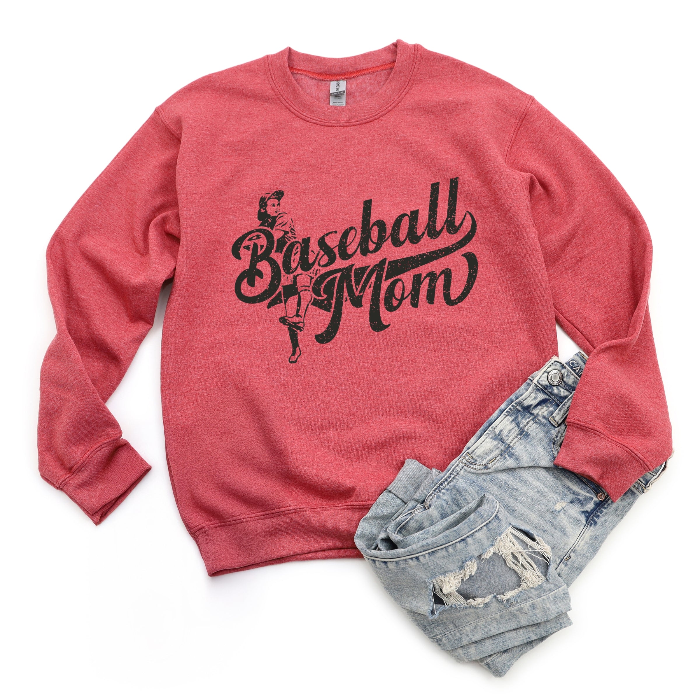 25212B_F-SWT Heather Red