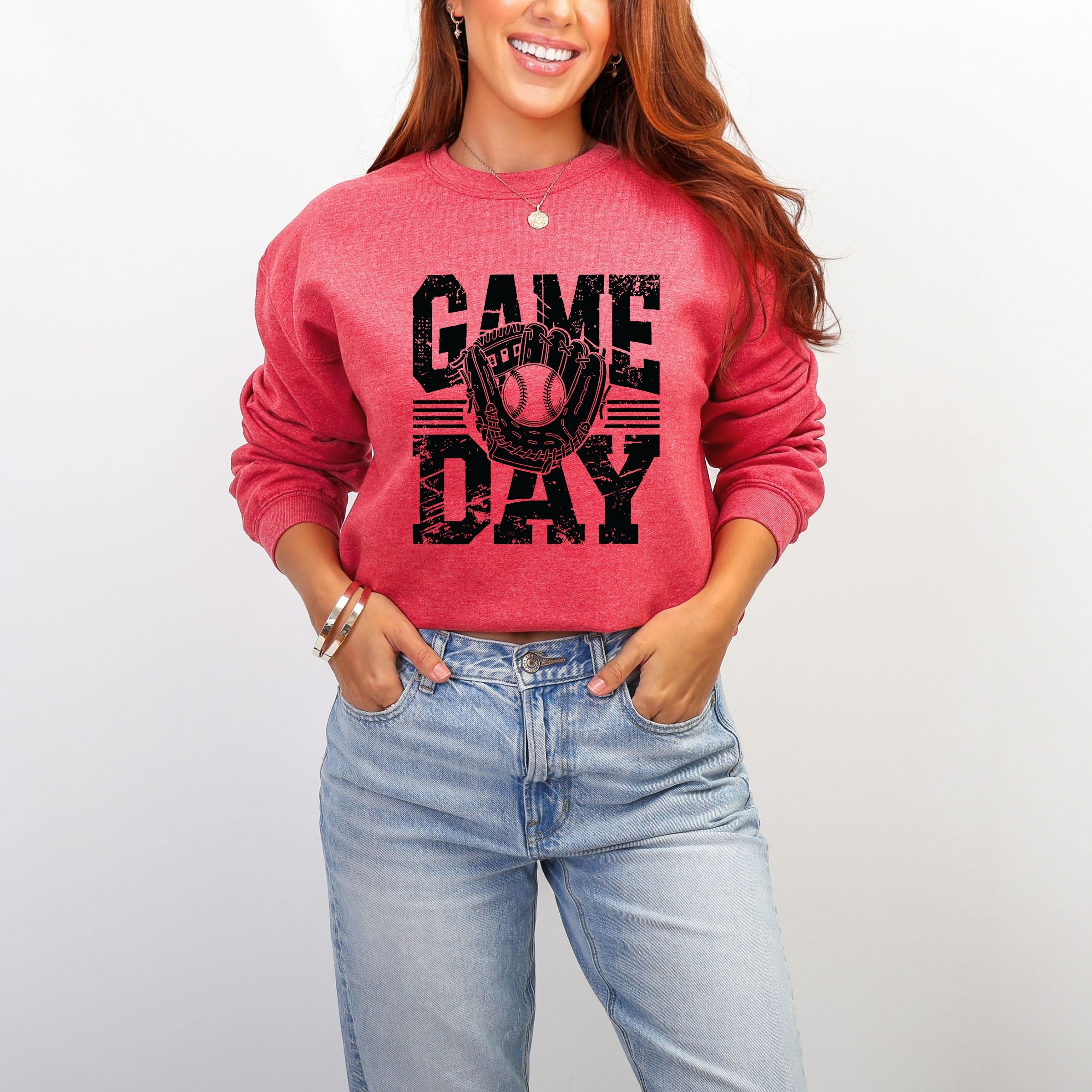 25215B_F-SWT Heather Red