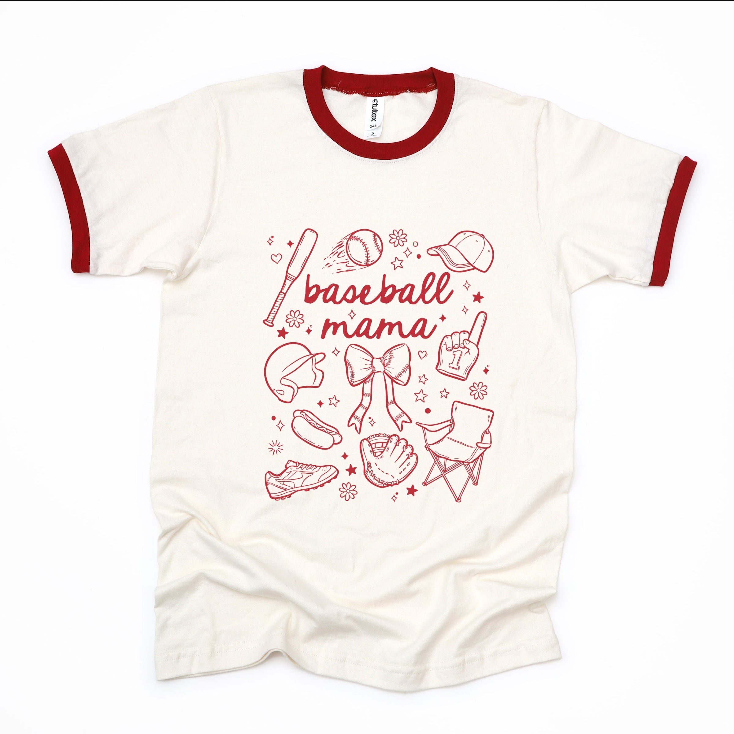 25219RED_F-RT Vintage Red