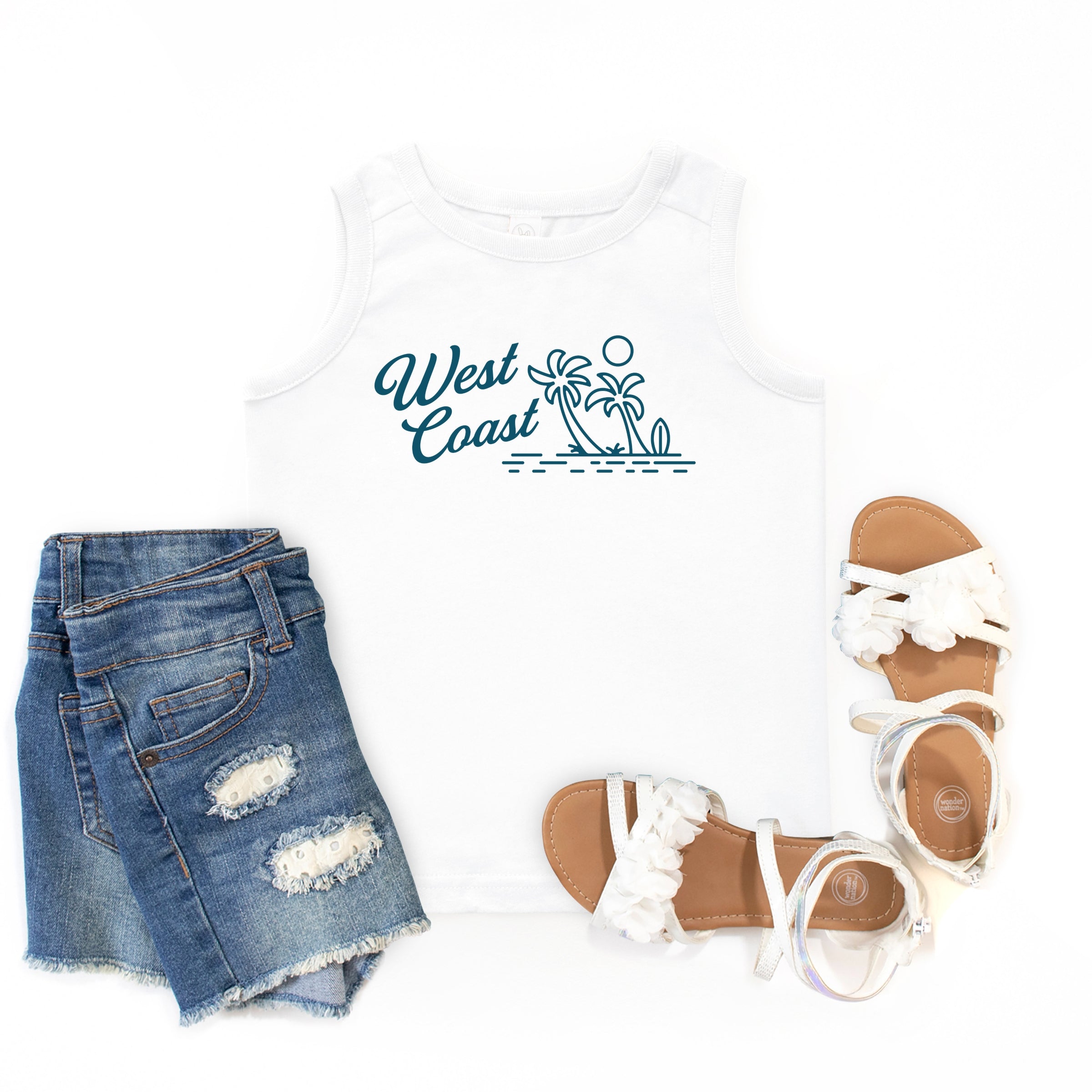 25418BLU_F-YTK White