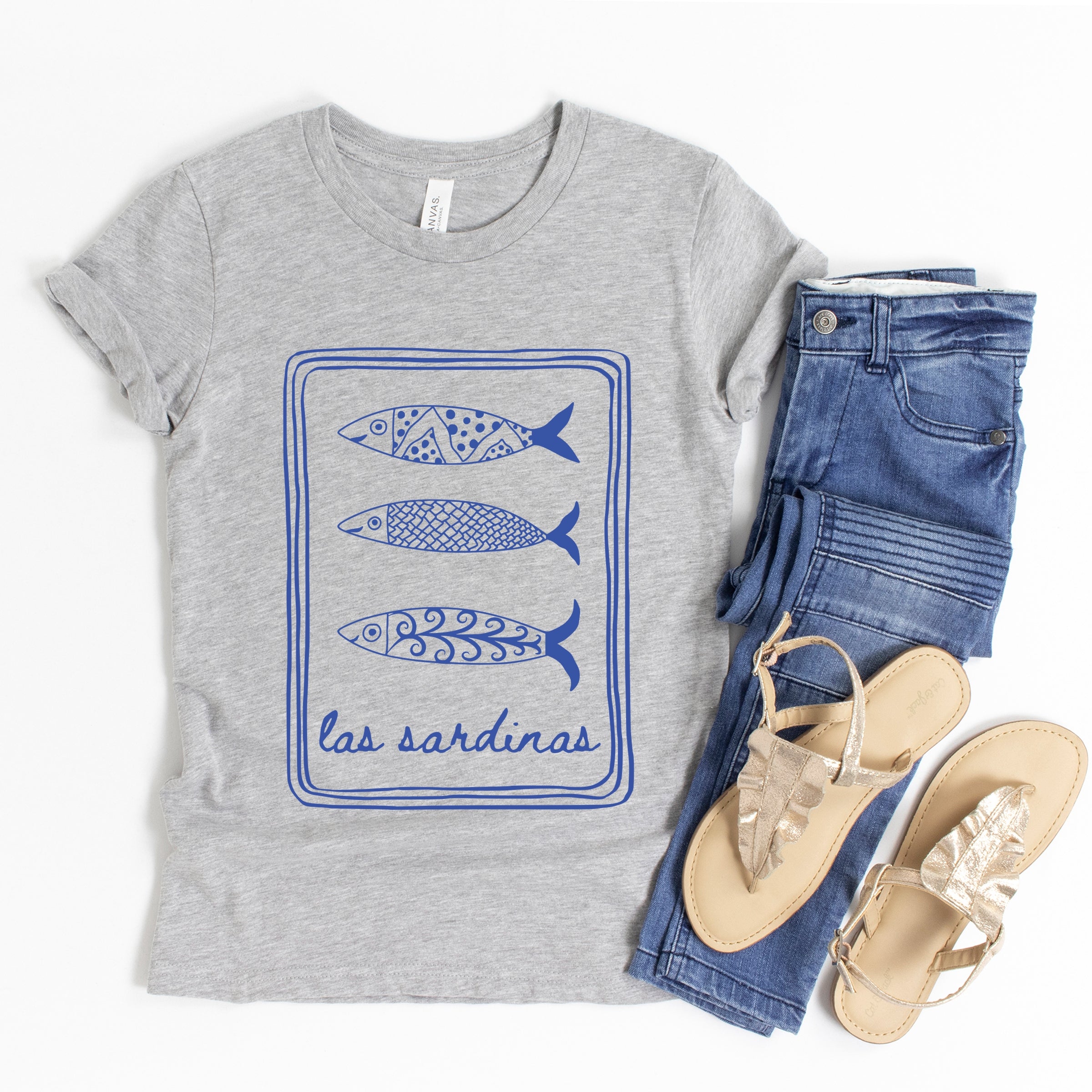 25432BLU_F-YC Heather Grey